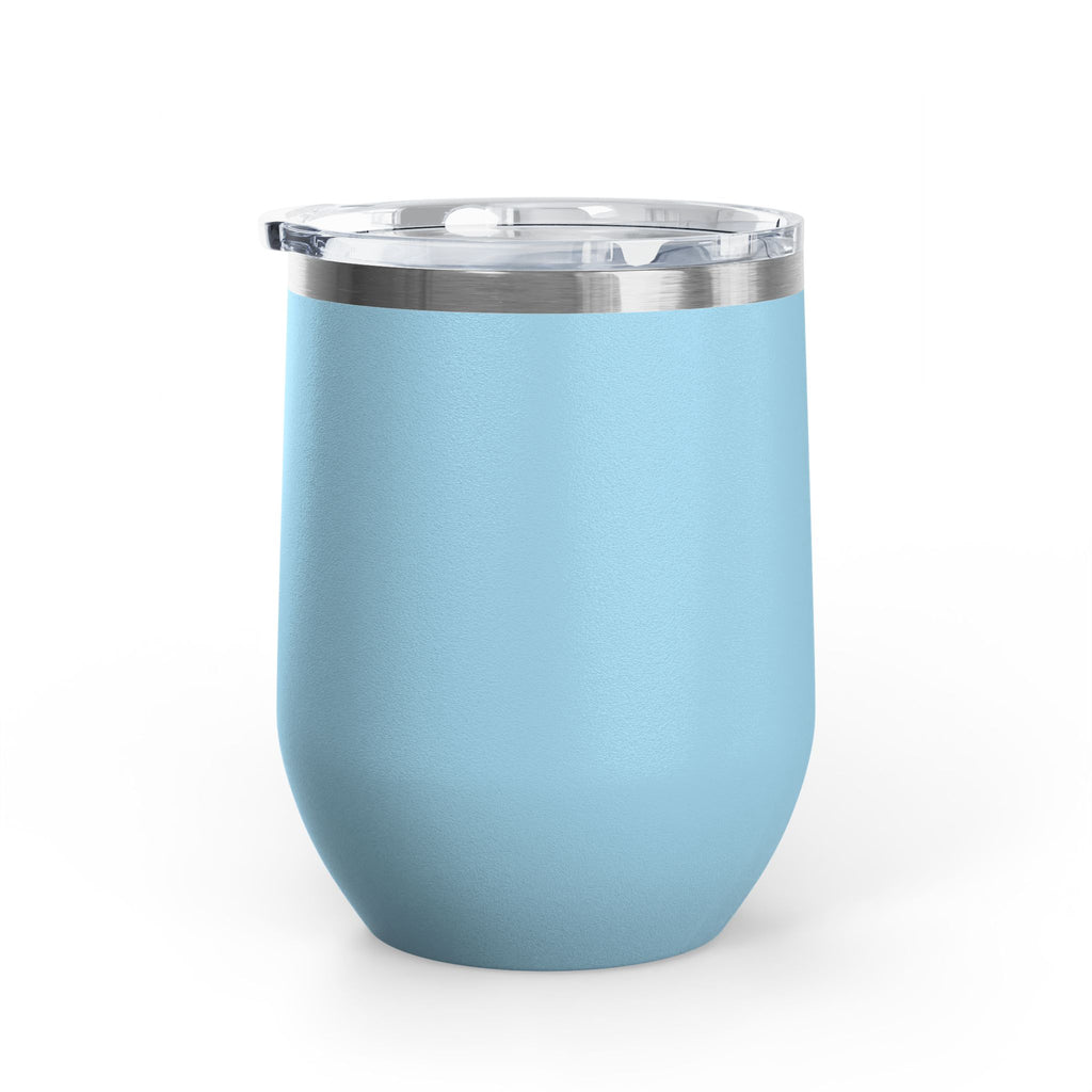 12oz Insulated Wine Tumbler — Stainless Steel Stemless Cup for Travel, Picnics & Gifts
