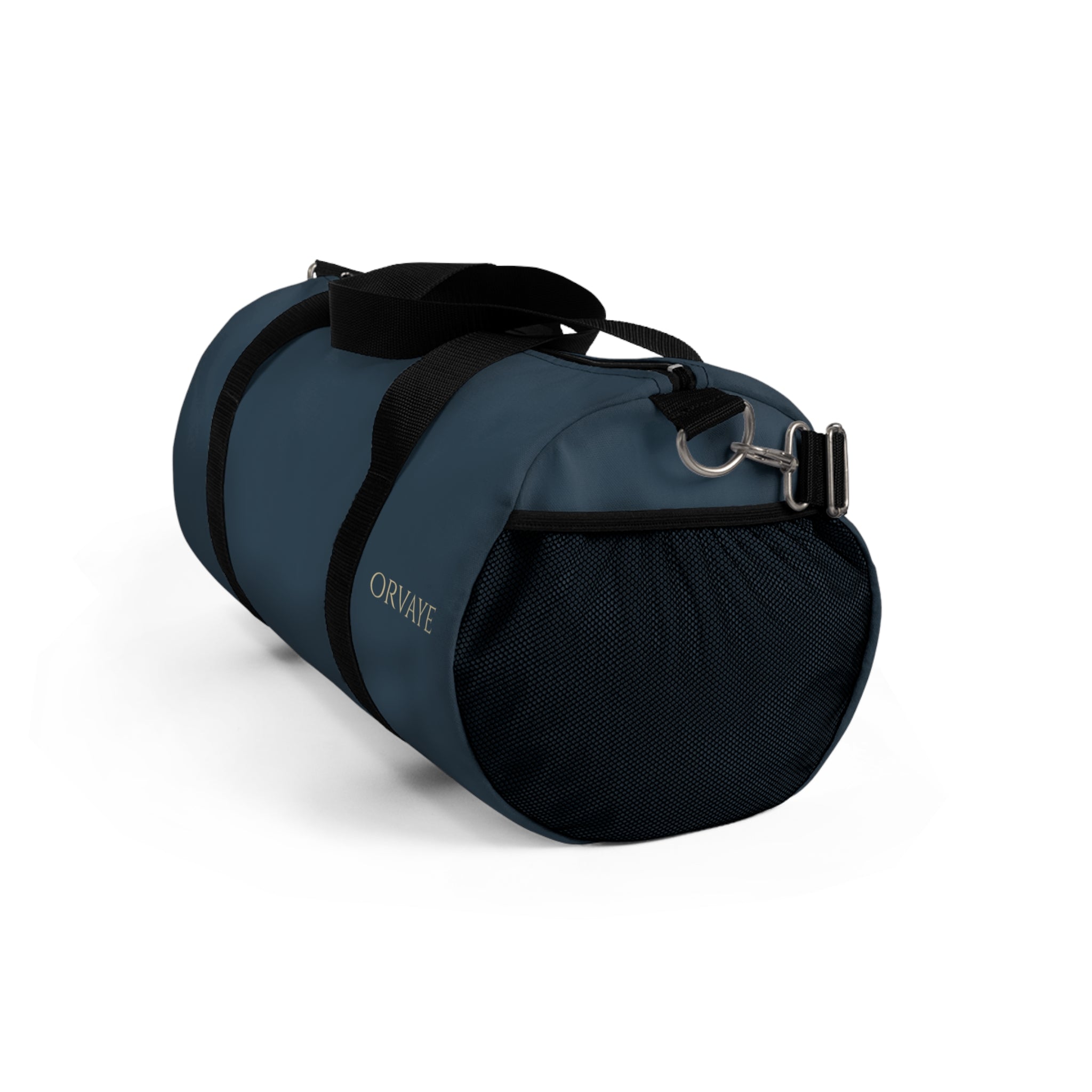 Navy Personalized Duffel Bag – Travel Gym Overnight Tote with Removable Shoulder Strap