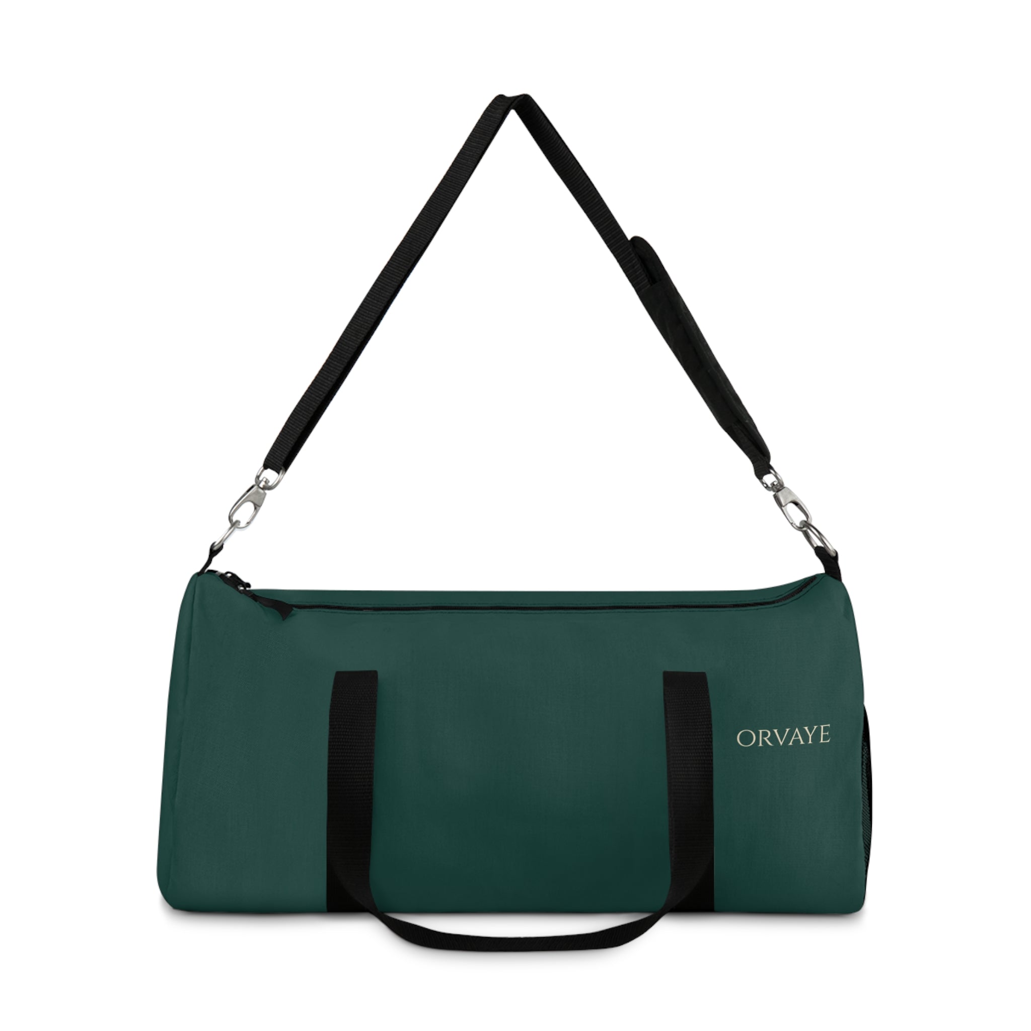 Forest Green Duffel Bag — Personalized ORVAYE Travel Gym Bag