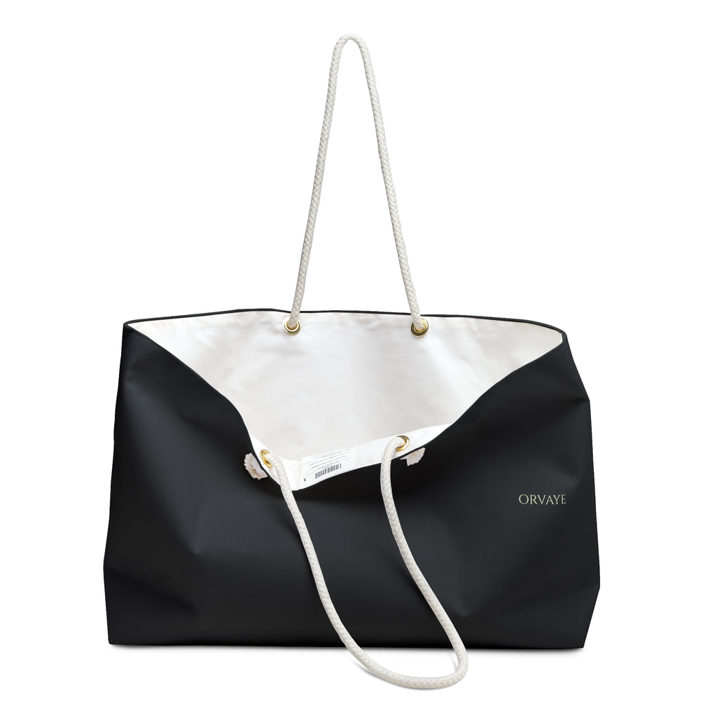 ORVAYE Rope Weekender — Black Sand