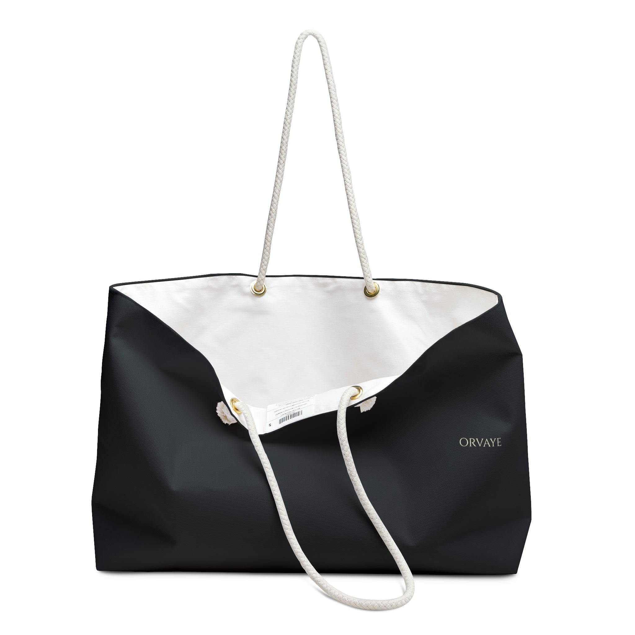 ORVAYE Rope Weekender — Black Sand