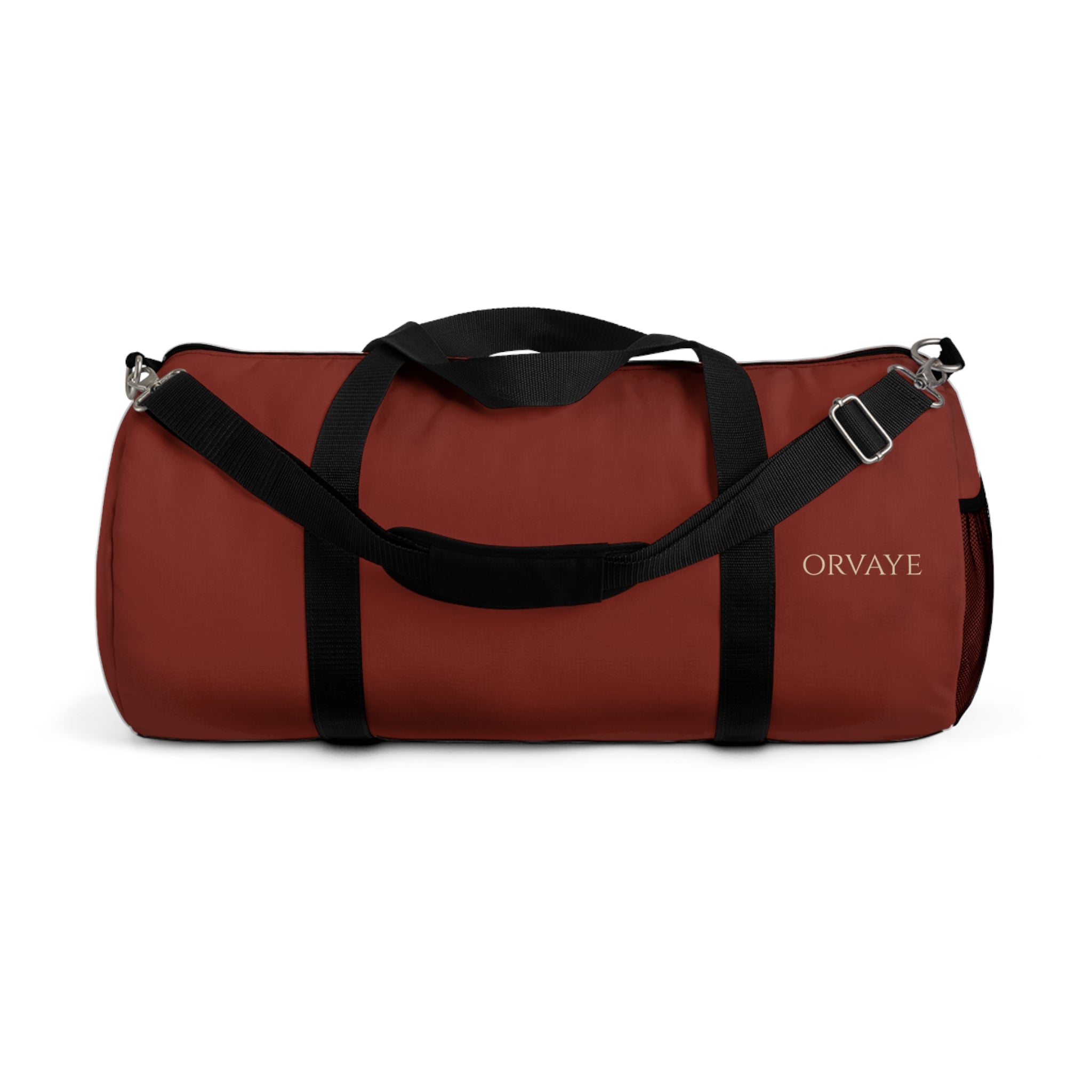 ORVAYE Studio Duffel — Burgundy Bloom