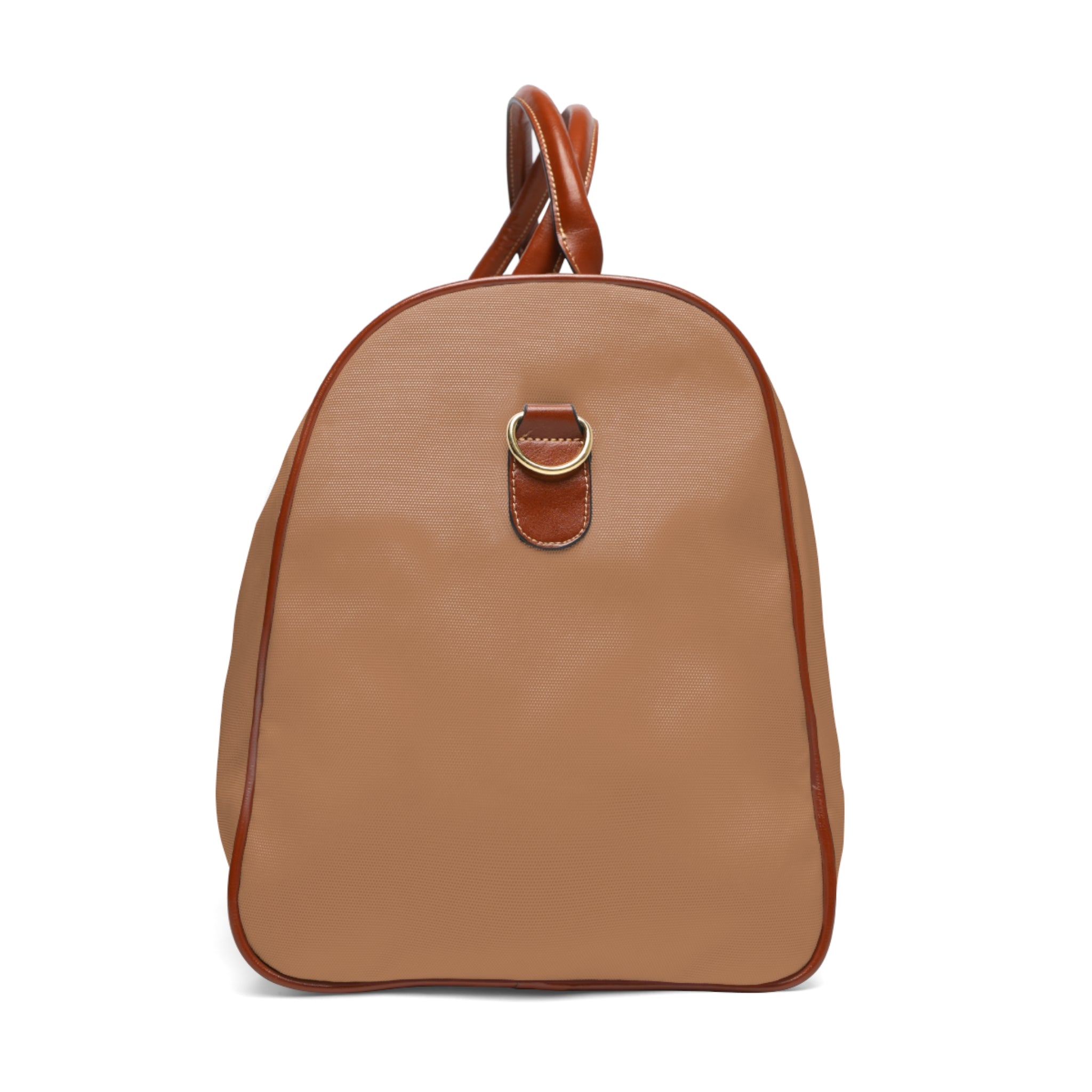 Waterproof Weekend Duffle Bag - Brown Travel Holdall