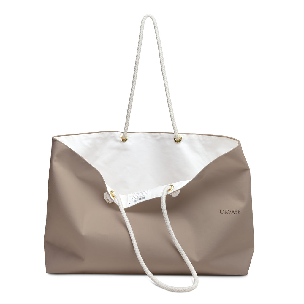ORVAYE Rope Weekender — Soft Taupe