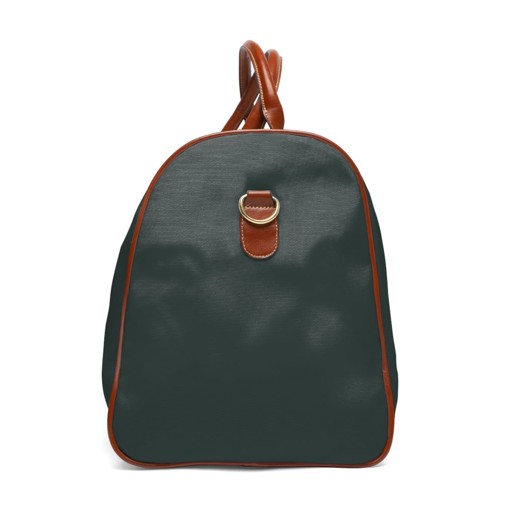 Waterproof Weekend Duffel Bag — Durable Travel Tote with Leather Handles
