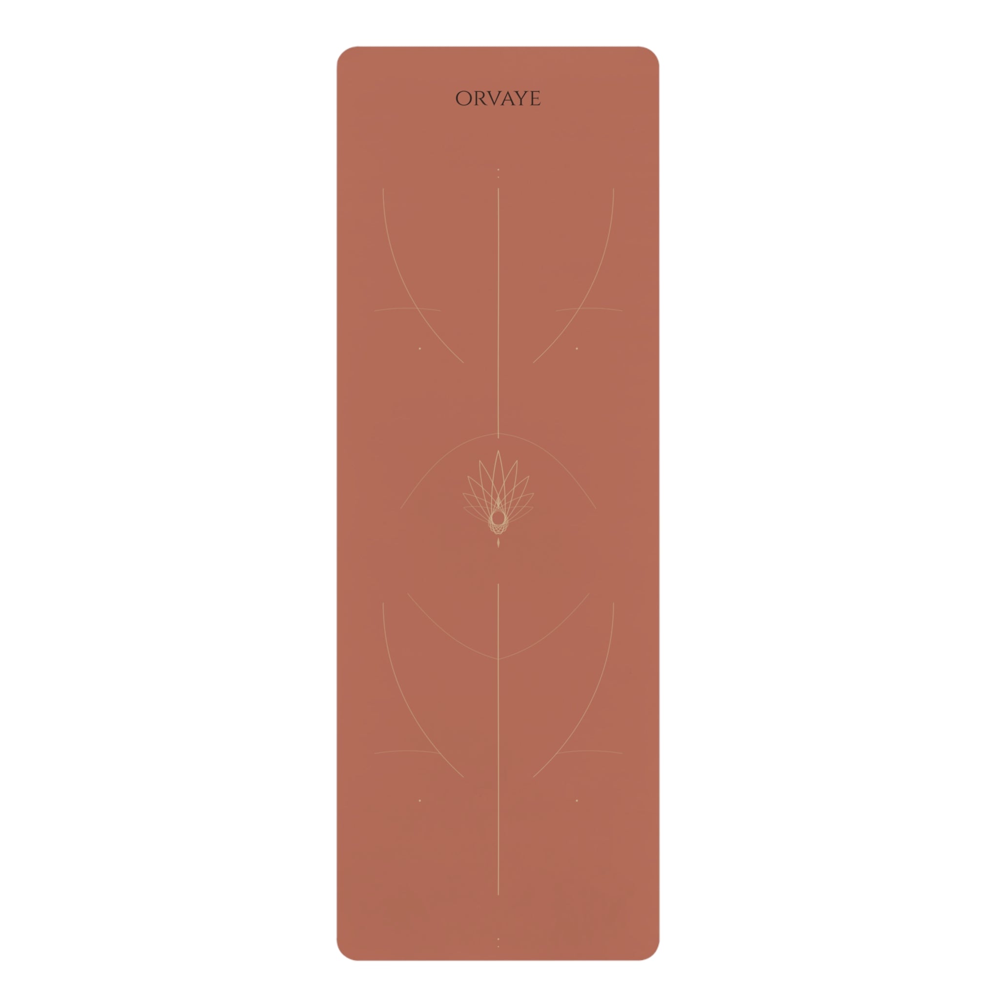 Eco Rubber Yoga Mat — Non‑Slip Lotus Alignment Mat for Home & Studio