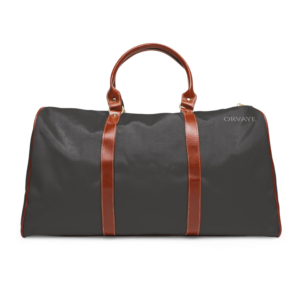 Waterproof Travel Duffel Bag — Durable Weekend Carryall with Leather Handles