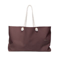 ORVAYE Rope Weekender — Warm Maroon