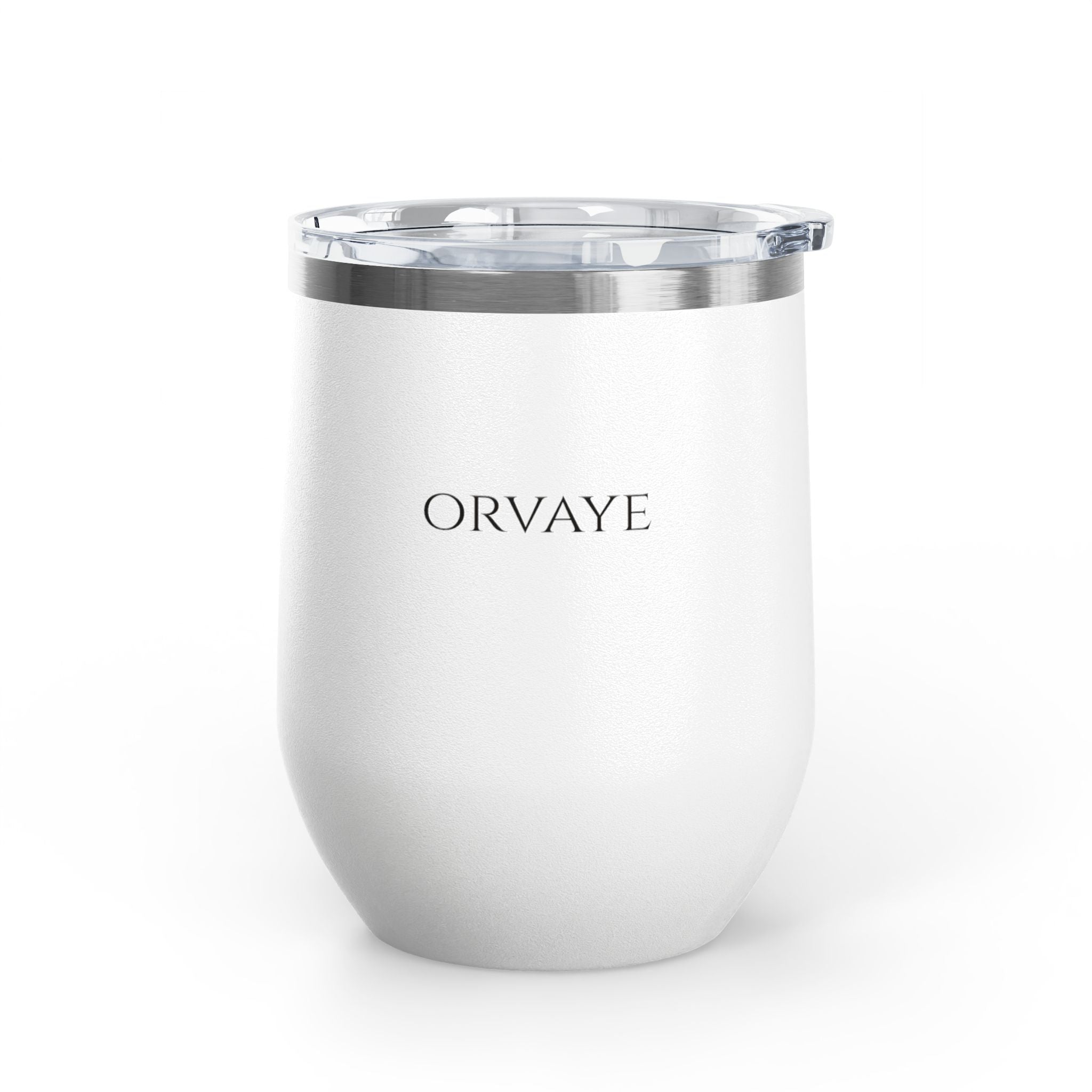 12oz Insulated Wine Tumbler — Stainless Steel Stemless Cup for Travel, Picnics & Gifts