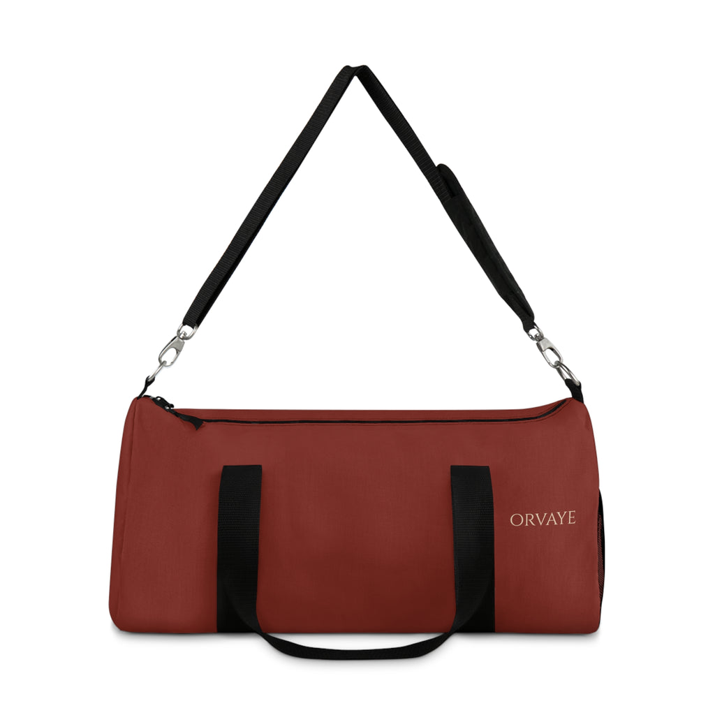 ORVAYE Studio Duffel — Burgundy Bloom