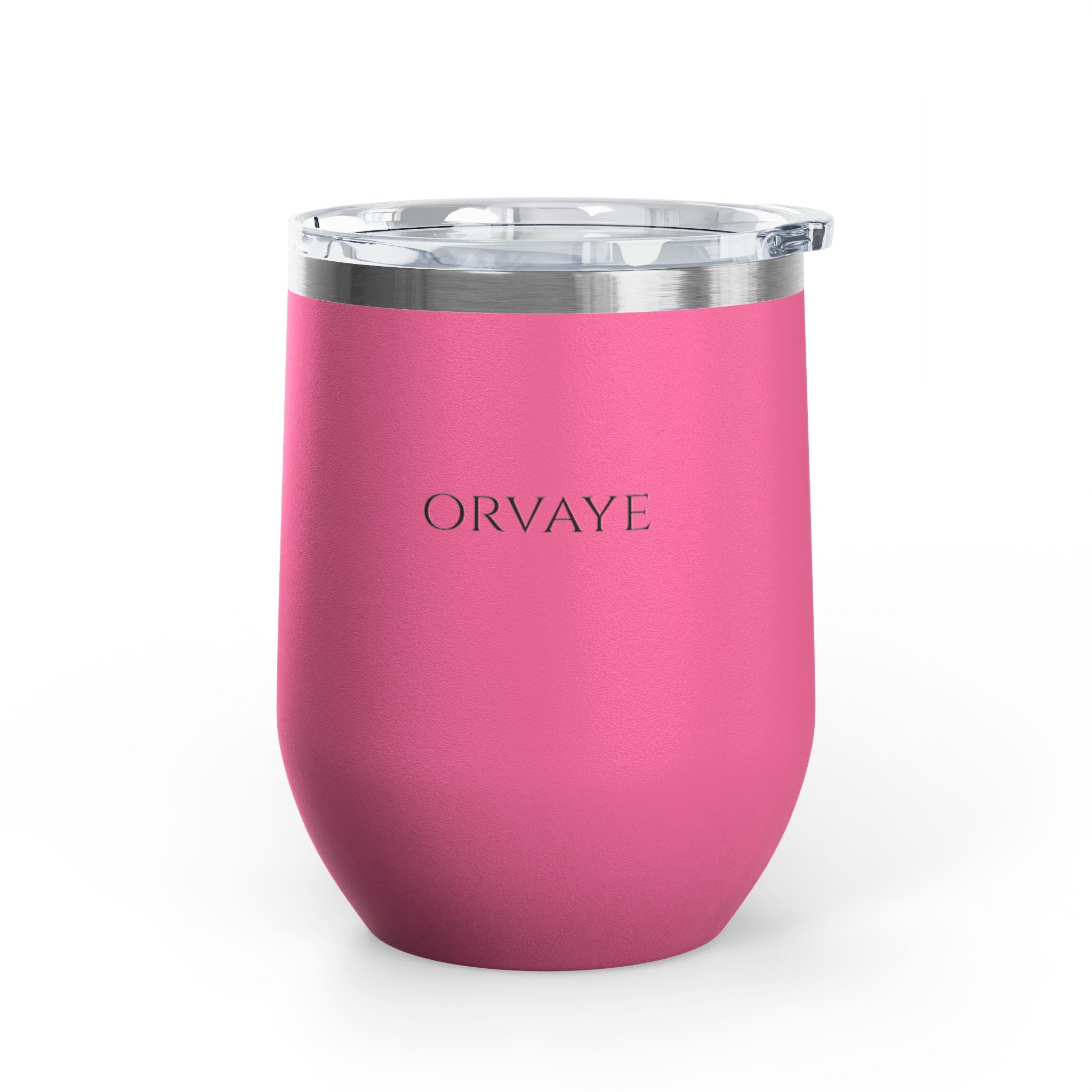 12oz Insulated Wine Tumbler — Stainless Steel Stemless Cup for Travel, Picnics & Gifts