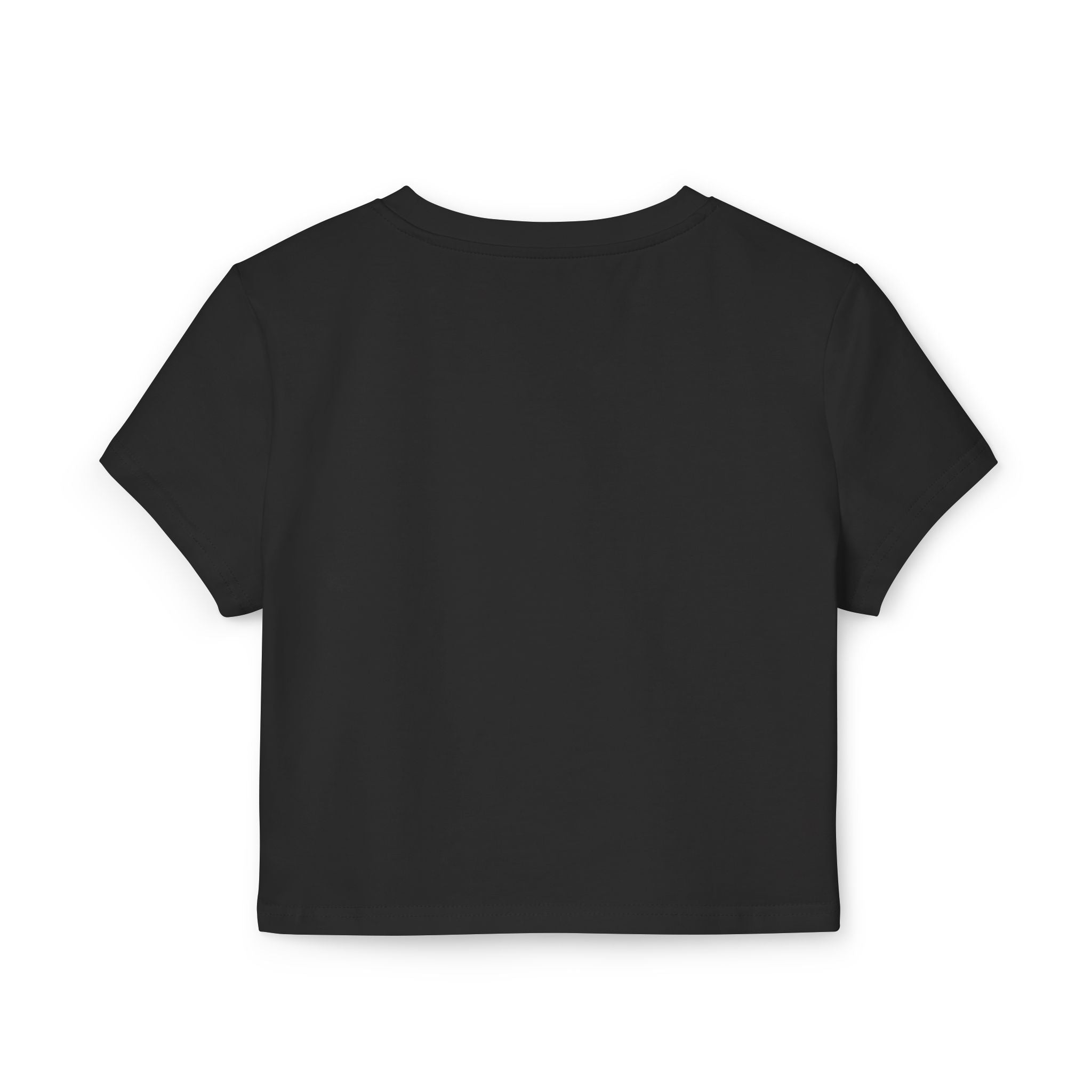 Women's Baby Tee "OBWAYE" Minimal Chest Logo Crop Top