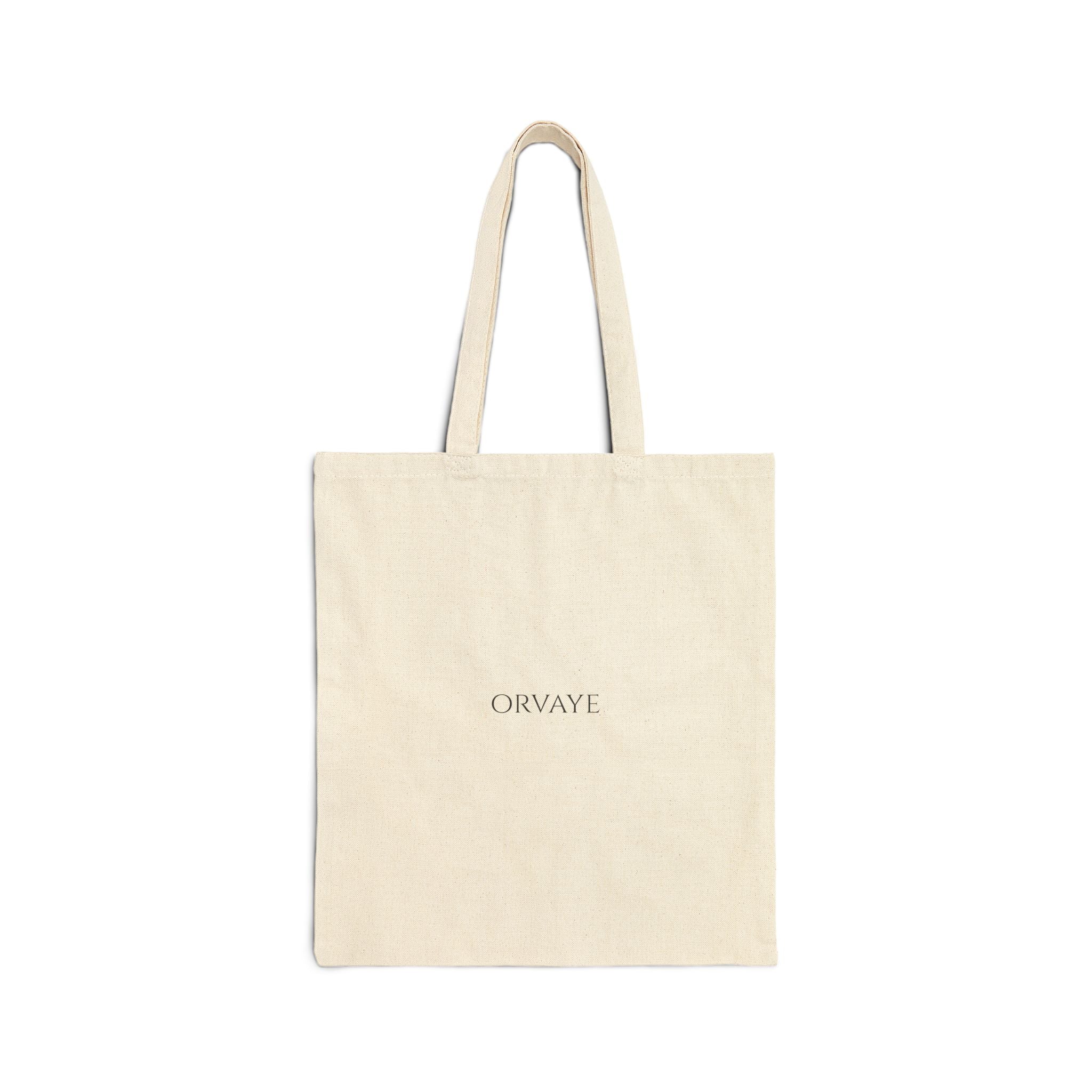 Canvas Tote Bag — Minimal 'OKAY?' Logo Reusable Shopper