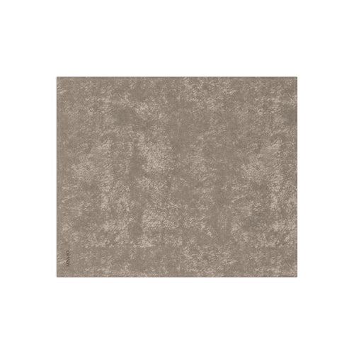 Crushed Velvet Throw Blanket – Luxurious Soft Taupe Velvet Throw for Cozy Living, Sofa & Bed