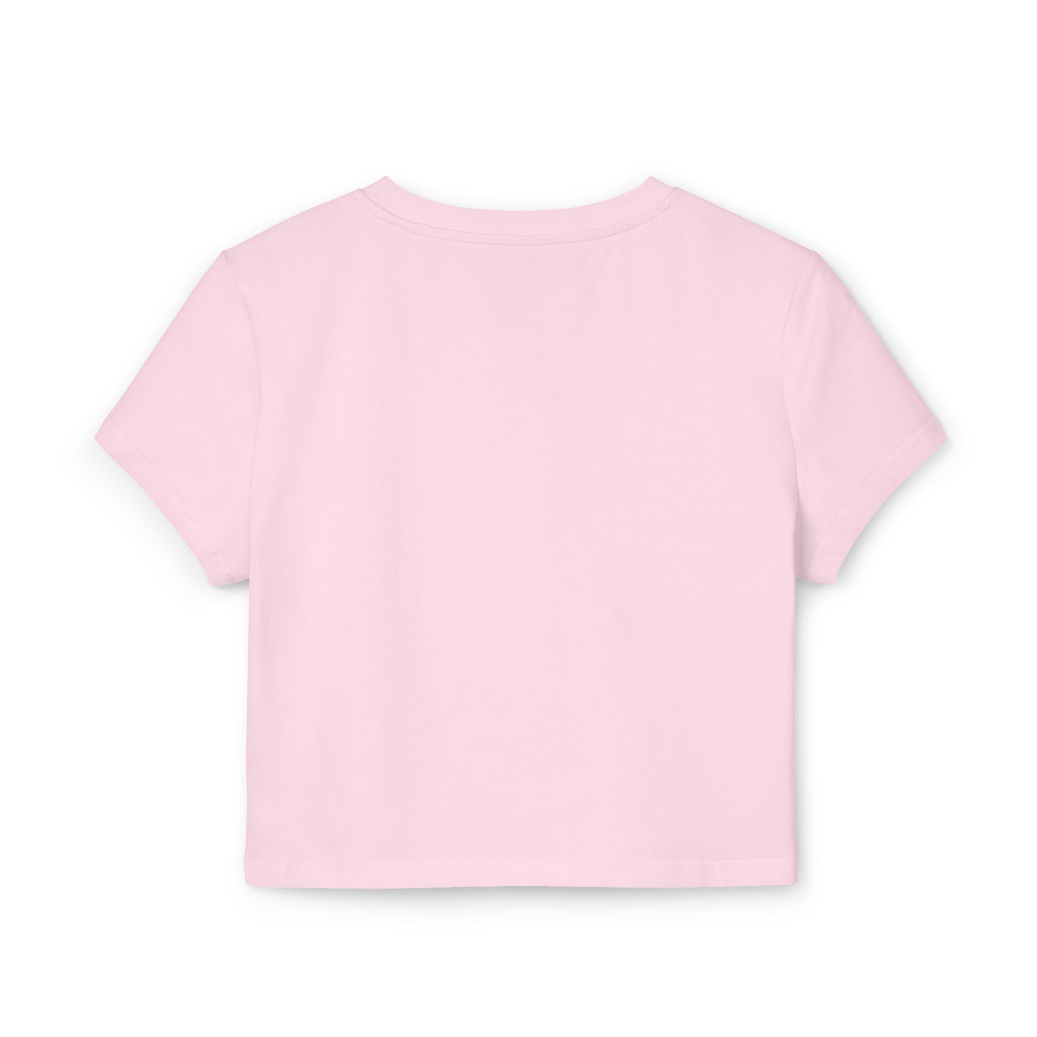 Women's Baby Tee "OBWAYE" Minimal Chest Logo Crop Top