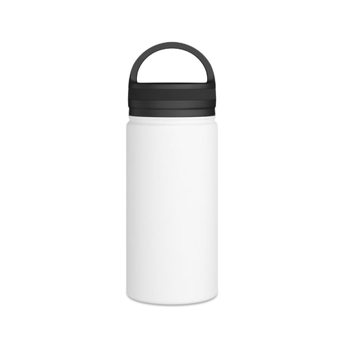 Insulated Stainless Steel Water Bottle with Handle Lid – 18oz Travel Flask