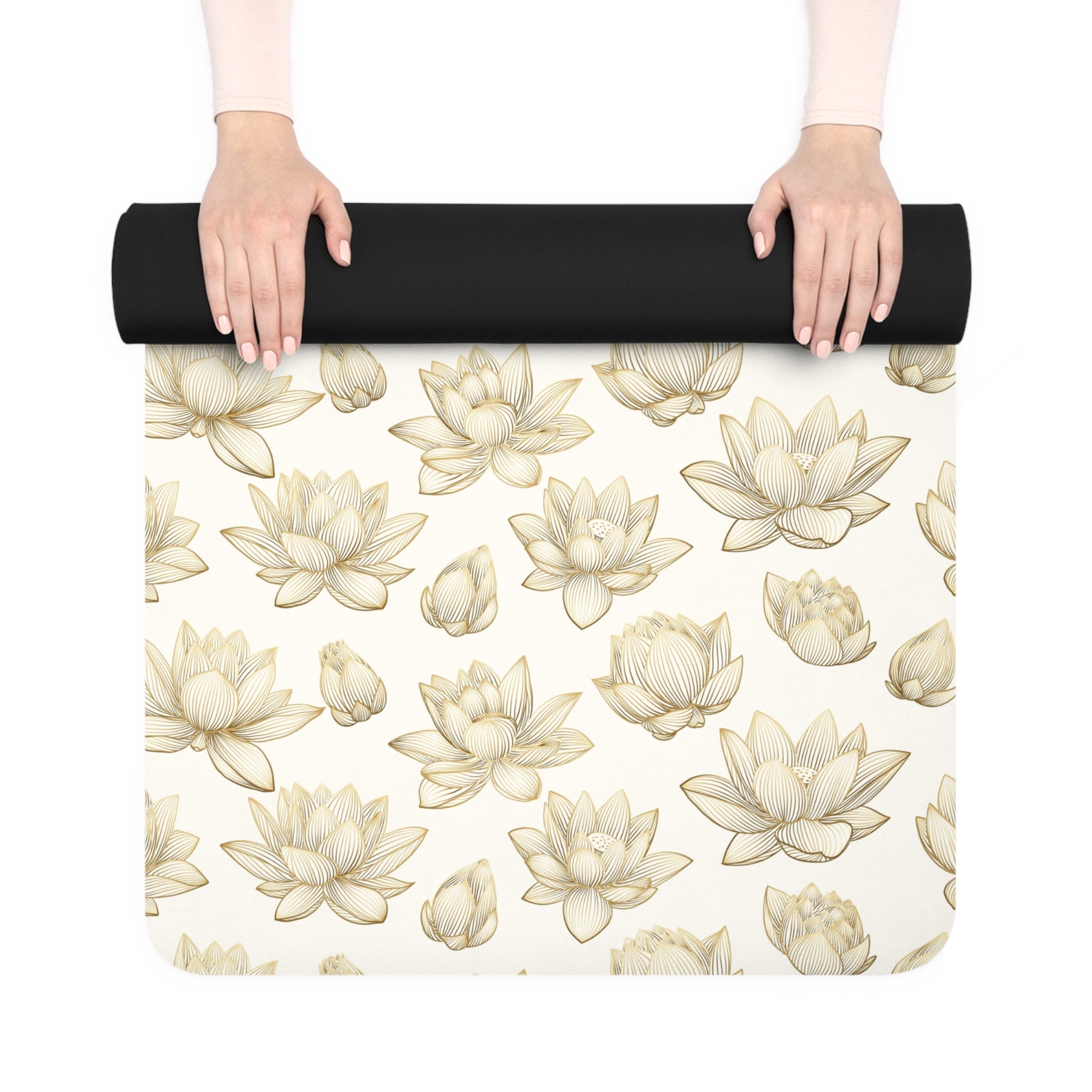 ORVAYE Neutral Lotus Practice Mat