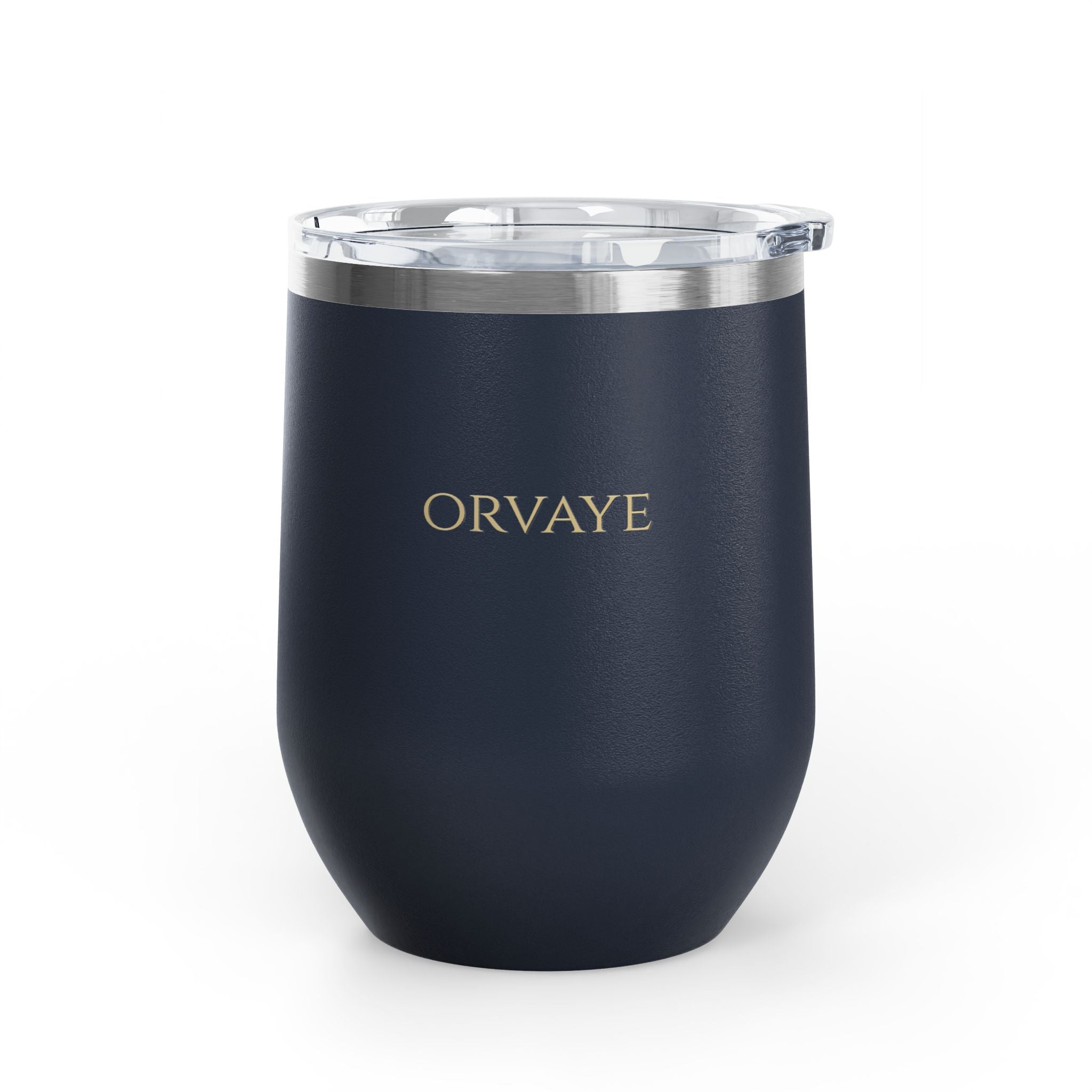 12oz Insulated Wine Tumbler — Stainless Steel Stemless Cup for Travel, Picnics & Gifts
