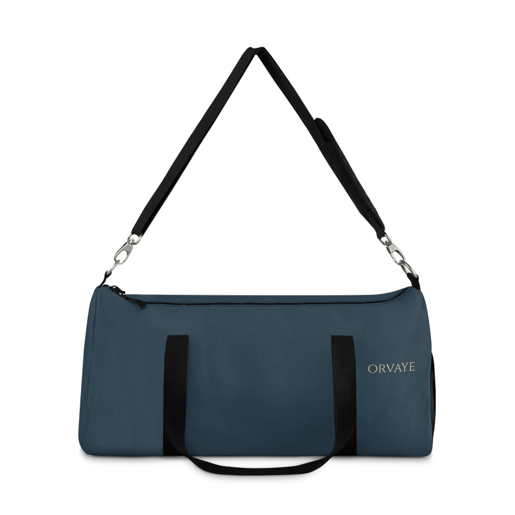 Navy Personalized Duffel Bag – Travel Gym Overnight Tote with Removable Shoulder Strap