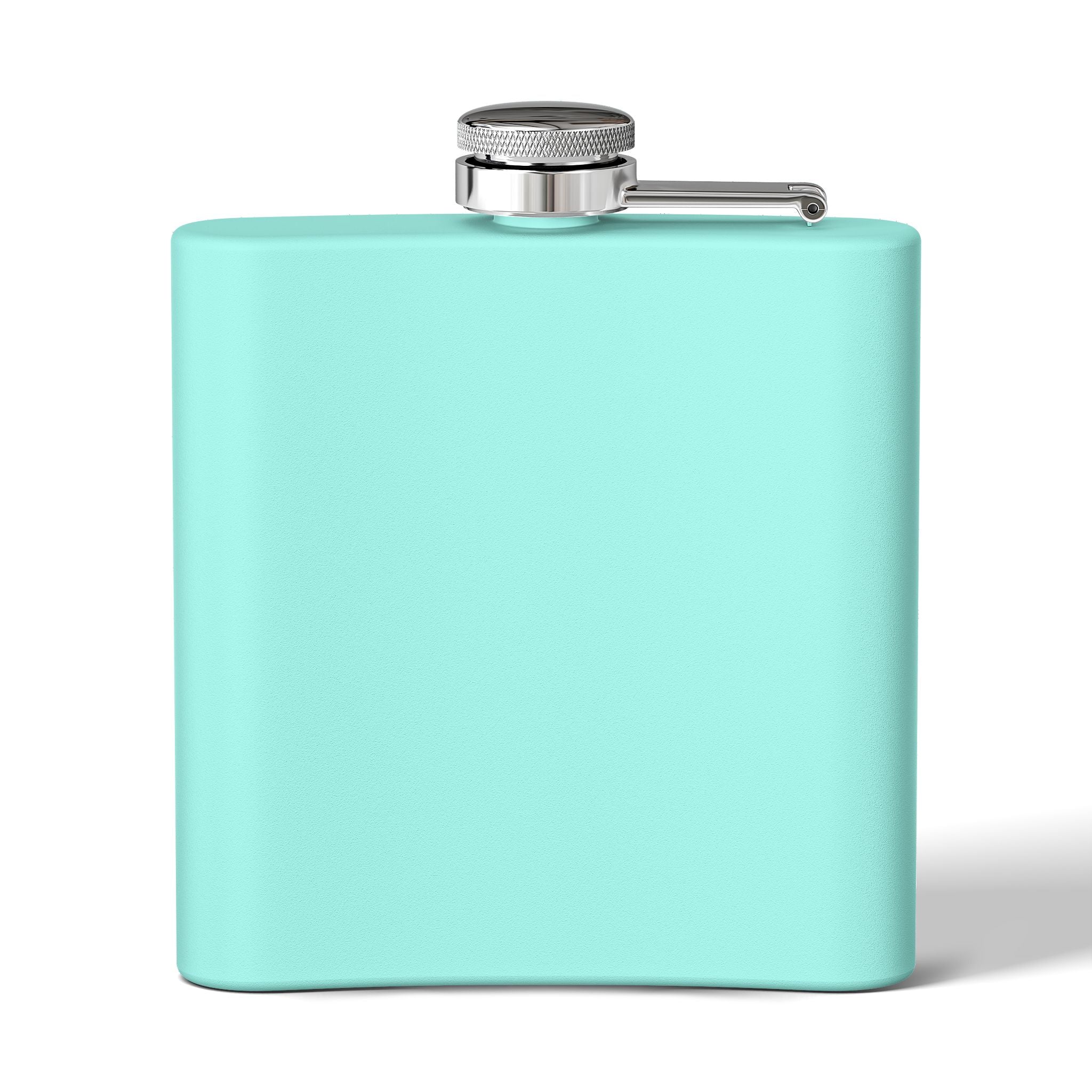 6oz Stainless Steel Hip Flask – Slim Pocket Flask for Travel, Weddings & Groomsmen Gifts