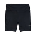 Workout Shorts — Women's High-Waist Black Active Biker Shorts