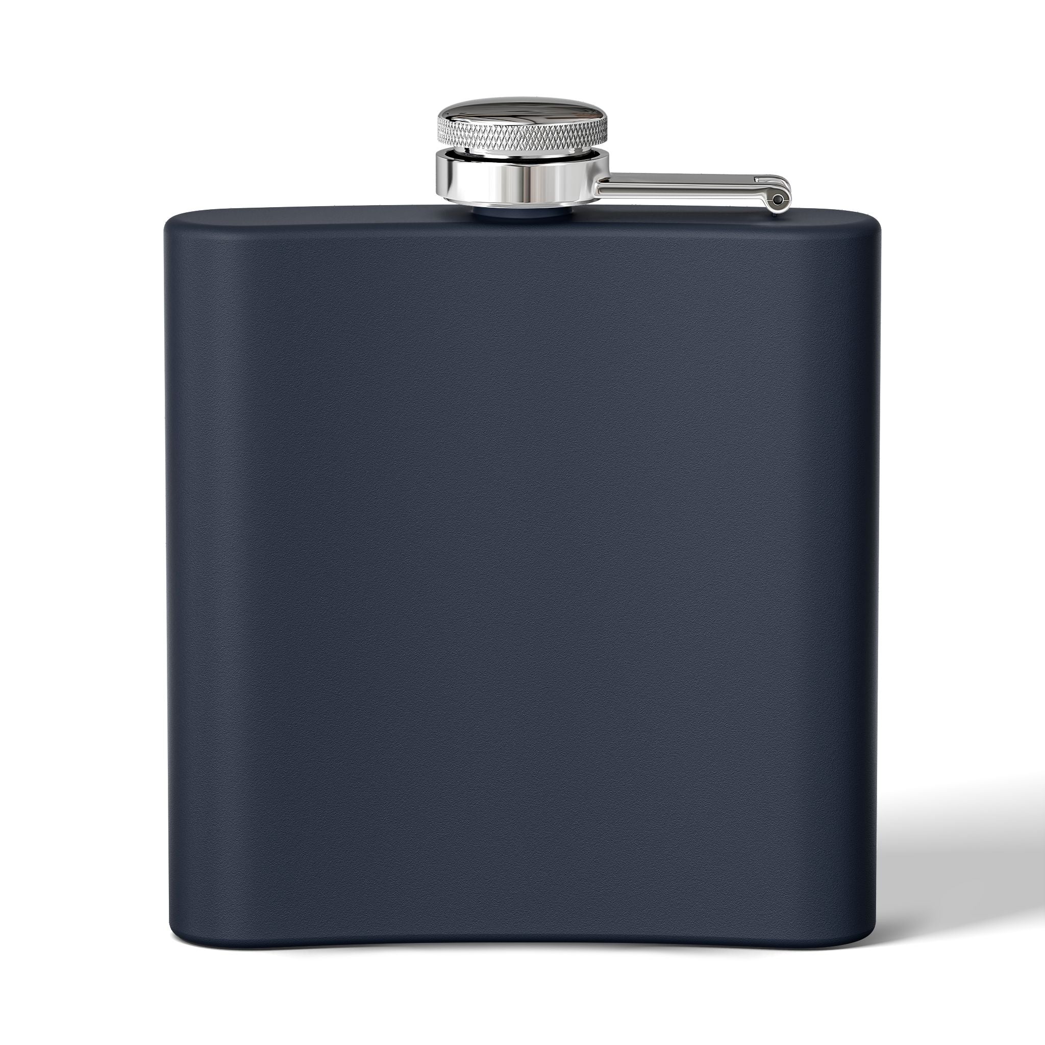 6oz Stainless Steel Hip Flask – Slim Pocket Flask for Travel, Weddings & Groomsmen Gifts