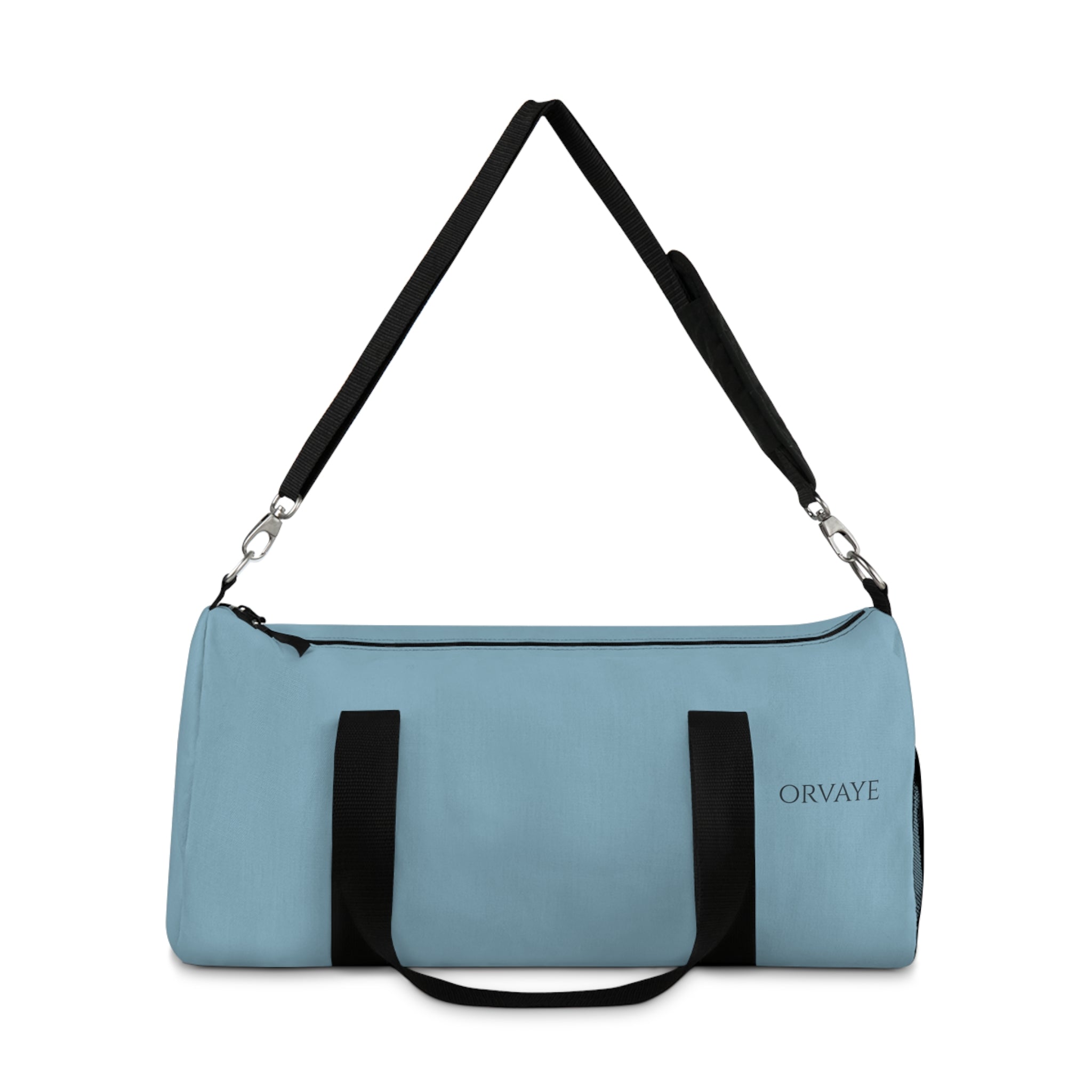 Light Blue Travel Duffel Bag – Lightweight Gym & Weekend Overnight Bag