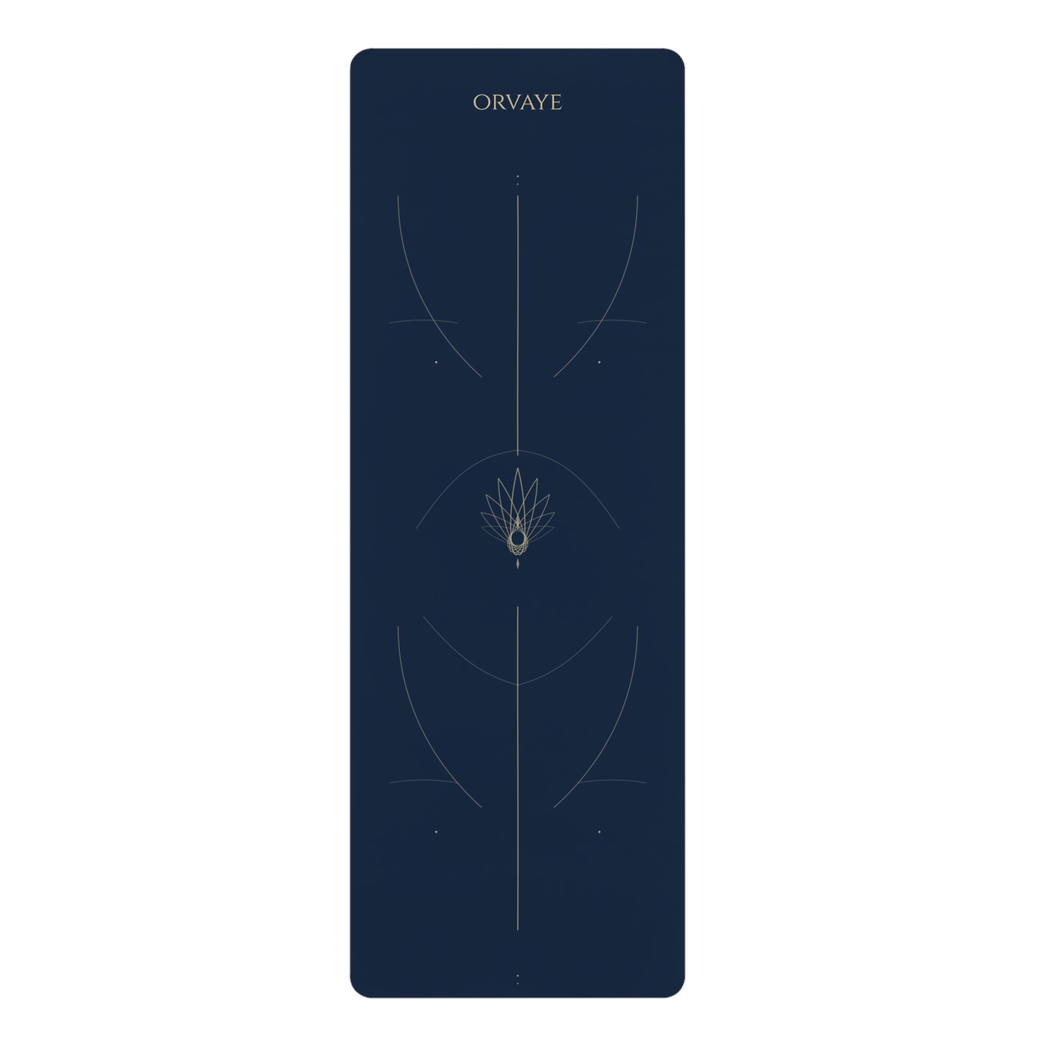 Rubber Yoga Mat – Non-Slip Eco Exercise Mat for Home & Studio