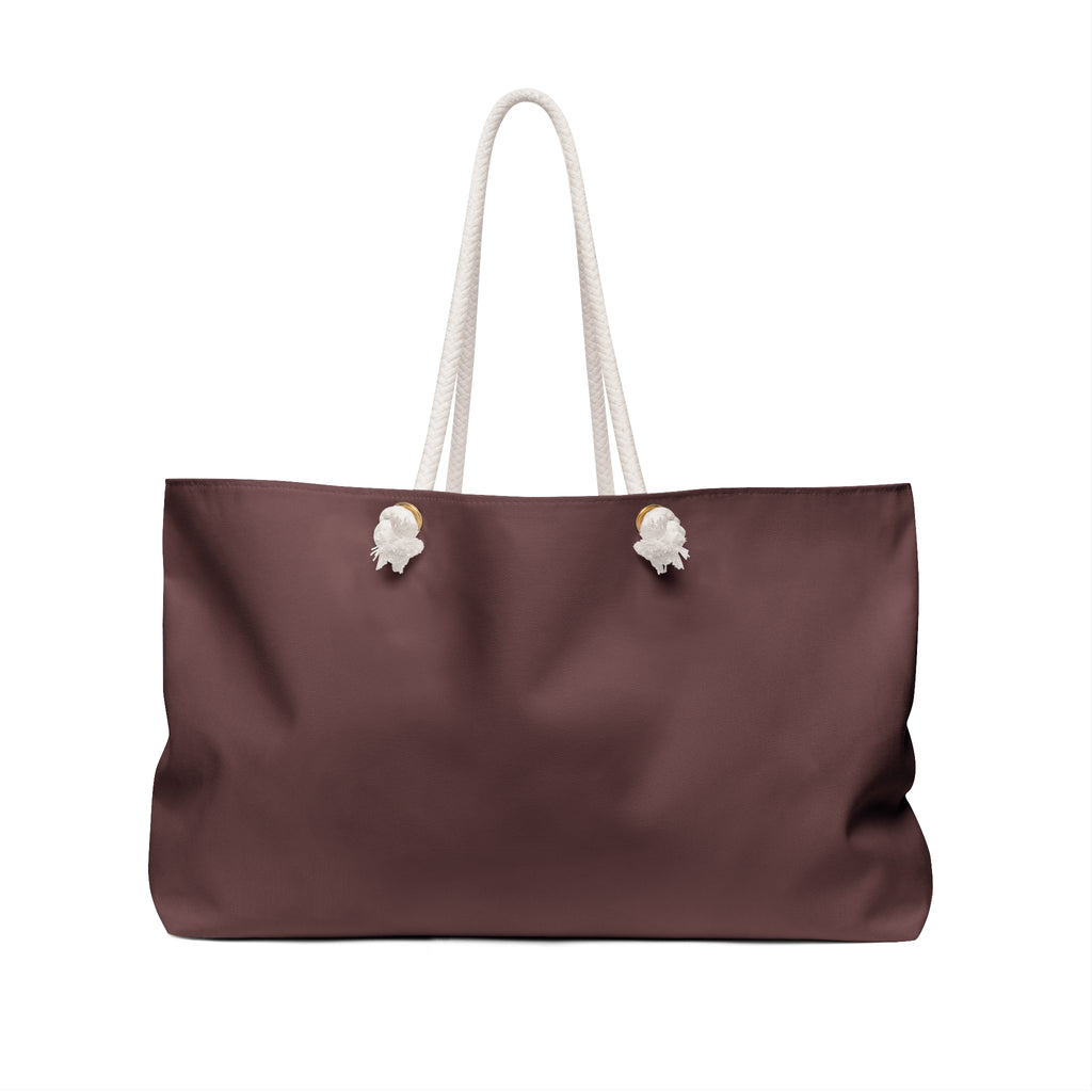 ORVAYE Rope Weekender — Warm Maroon