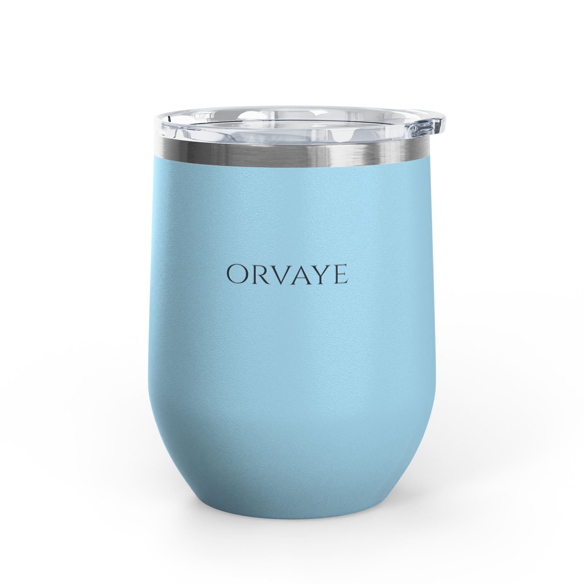 12oz Insulated Wine Tumbler — Stainless Steel Stemless Cup for Travel, Picnics & Gifts