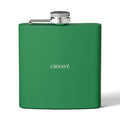 6oz Stainless Steel Hip Flask – Slim Pocket Flask for Travel, Weddings & Groomsmen Gifts