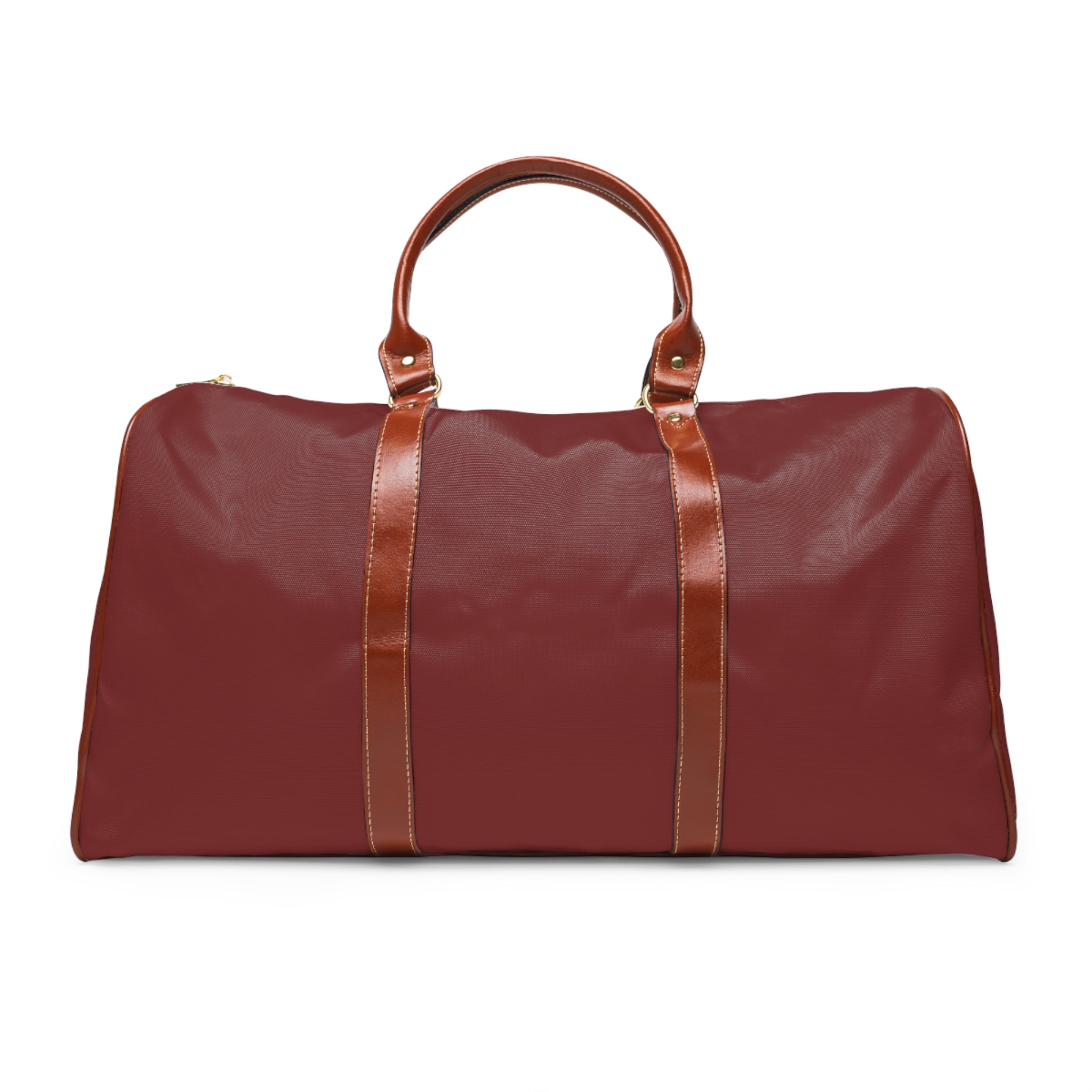 Waterproof Travel Duffel Bag — Durable Waterproof Weekender with Leather Handles