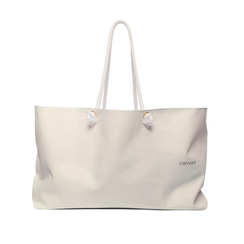 ORVAYE Rope Weekender — Natural Canvas