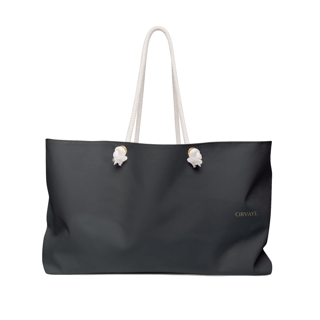 ORVAYE Rope Weekender — Noir Rope