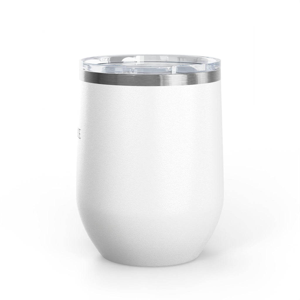 12oz Insulated Wine Tumbler — Stainless Steel Stemless Cup for Travel, Picnics & Gifts