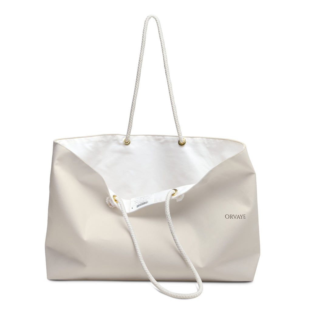 ORVAYE Rope Weekender — Natural Canvas