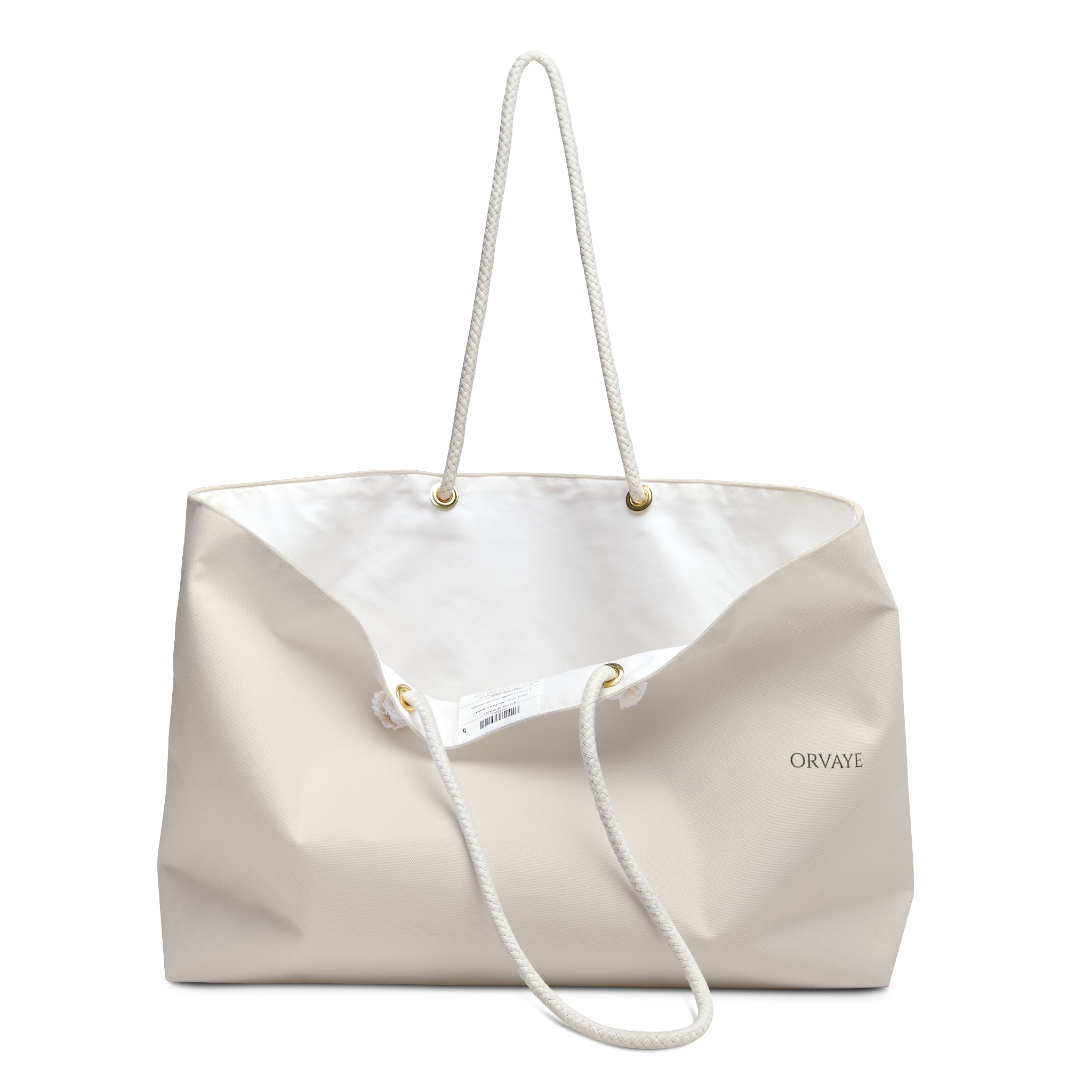 ORVAYE Rope Weekender — Natural Canvas