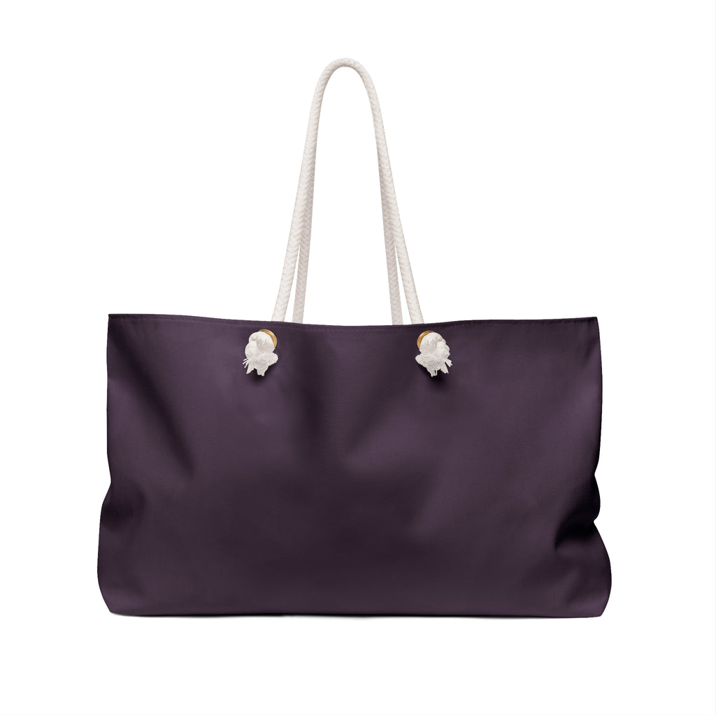 ORVAYE Rope Weekender — Deep Plum