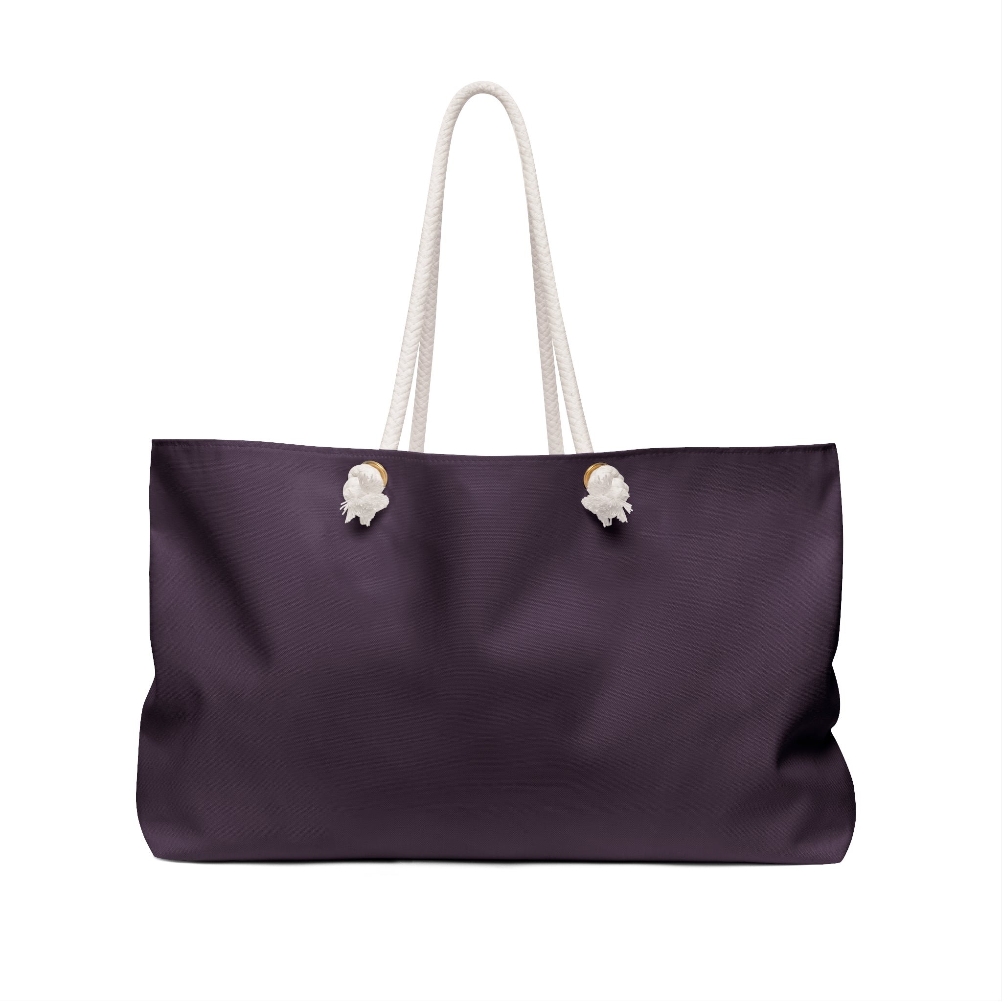 ORVAYE Rope Weekender — Deep Plum