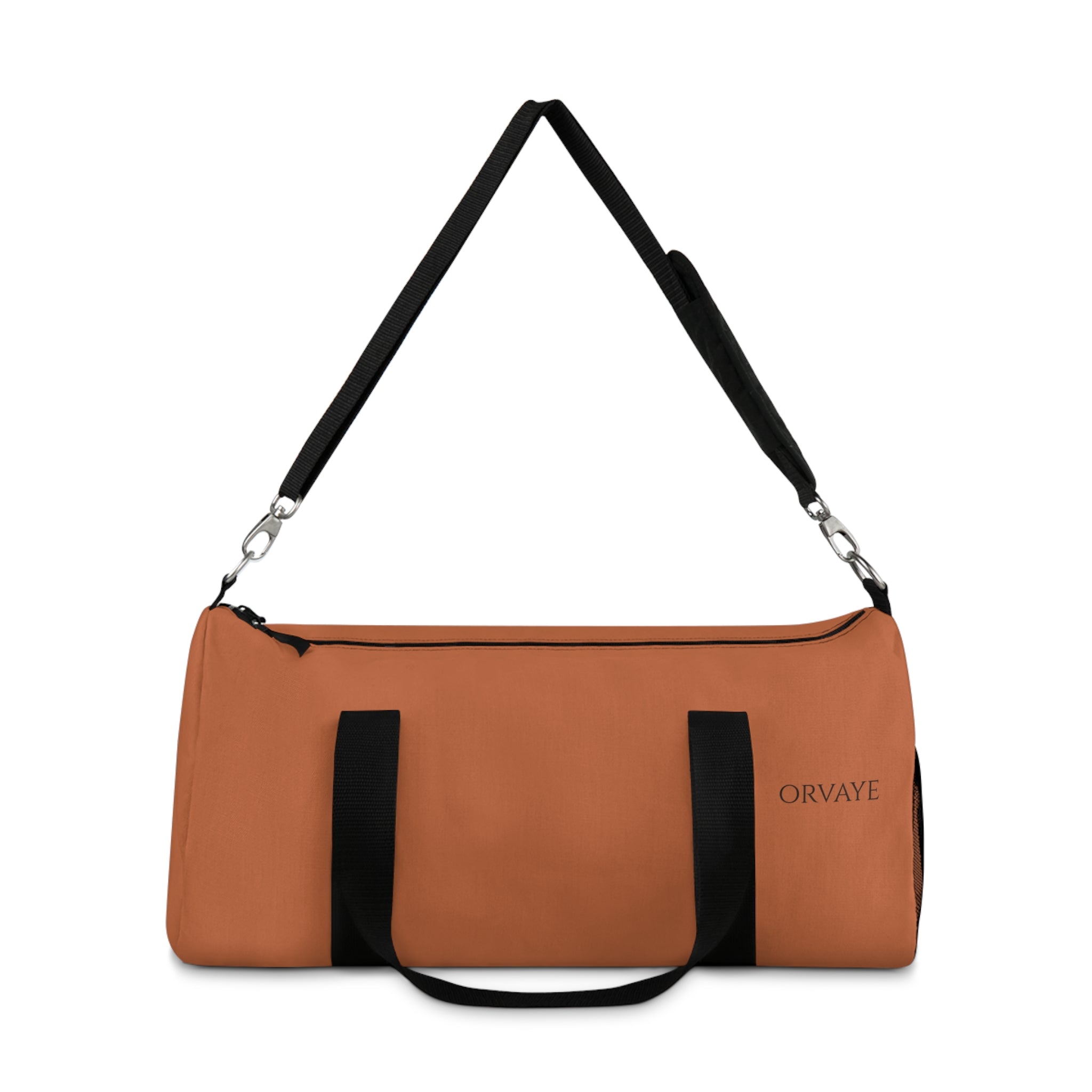 ORVAYE Studio Duffel — Warm Cognac