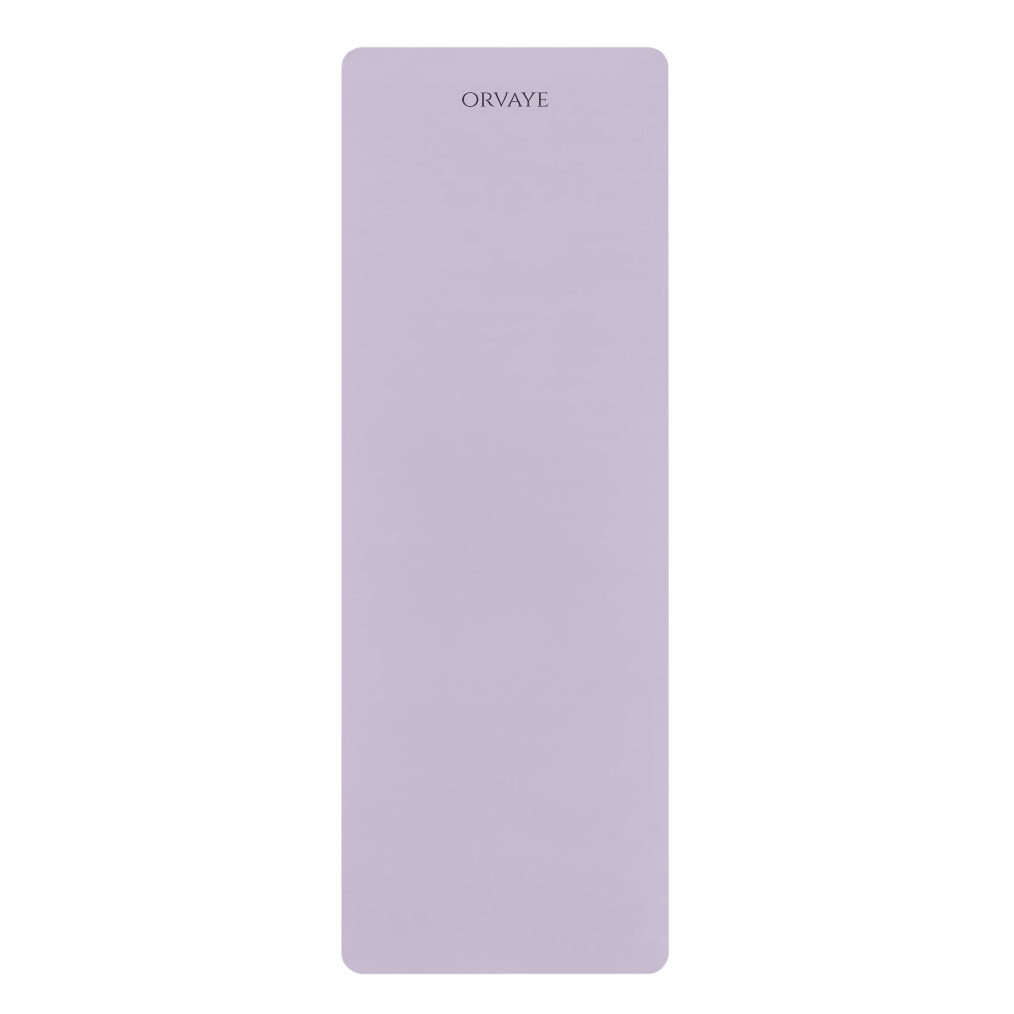 Eco Rubber Yoga Mat — Non-Slip Lavender Exercise Mat for Hot Yoga & Pilates