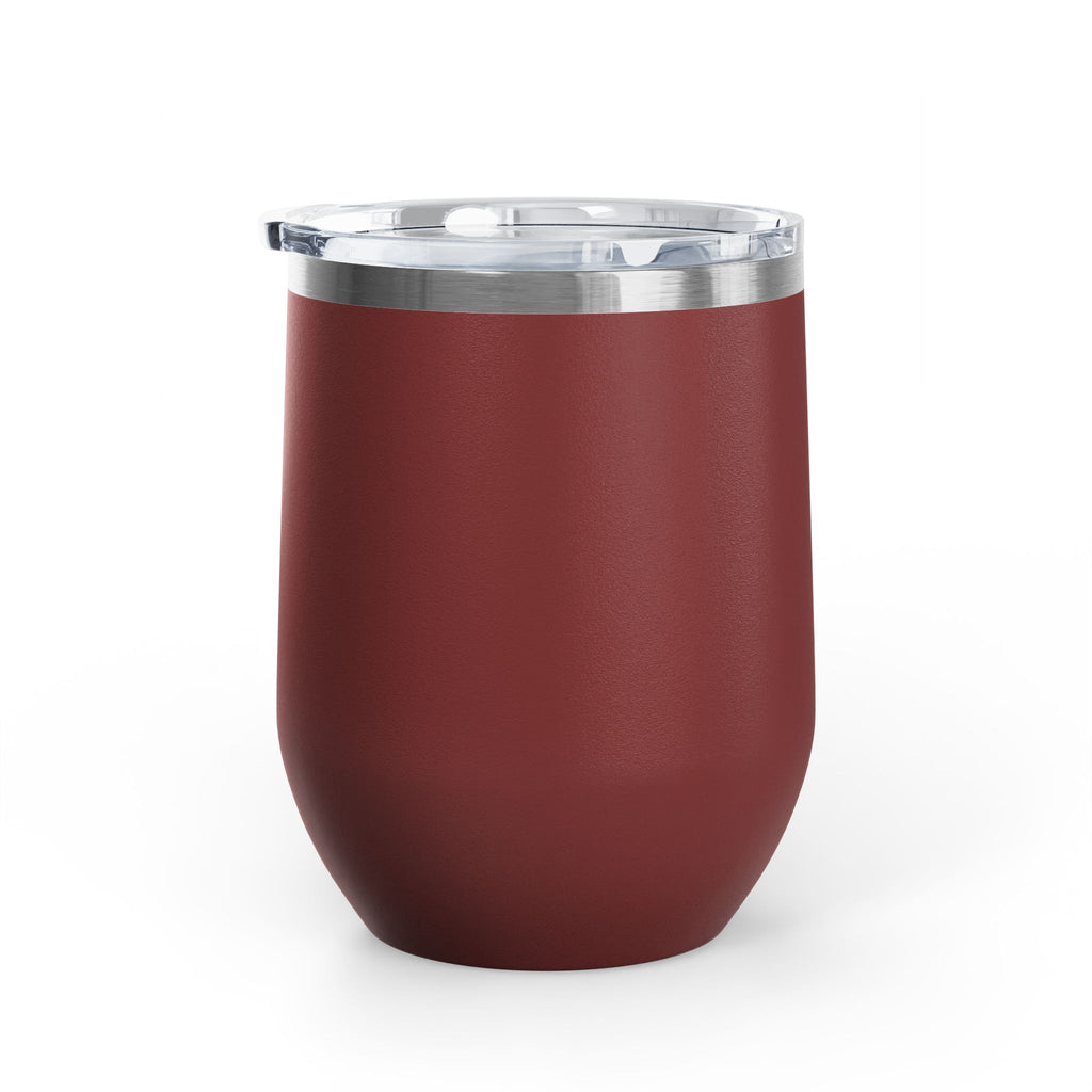 12oz Insulated Wine Tumbler — Stainless Steel Stemless Cup for Travel, Picnics & Gifts