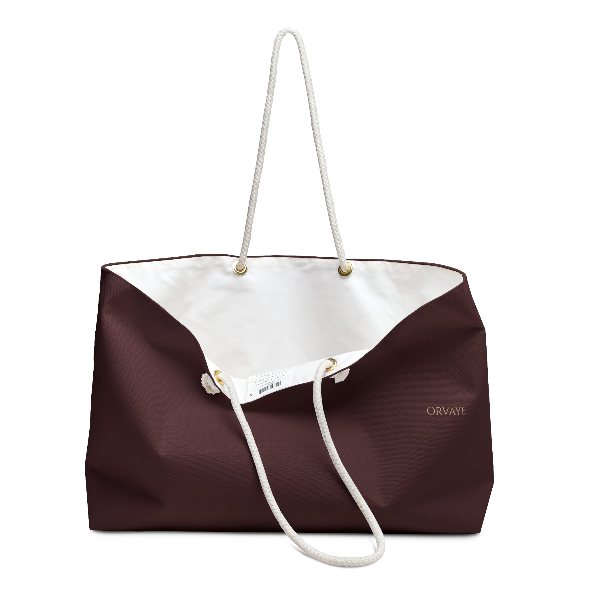 ORVAYE Rope Weekender — Burgundy Coast