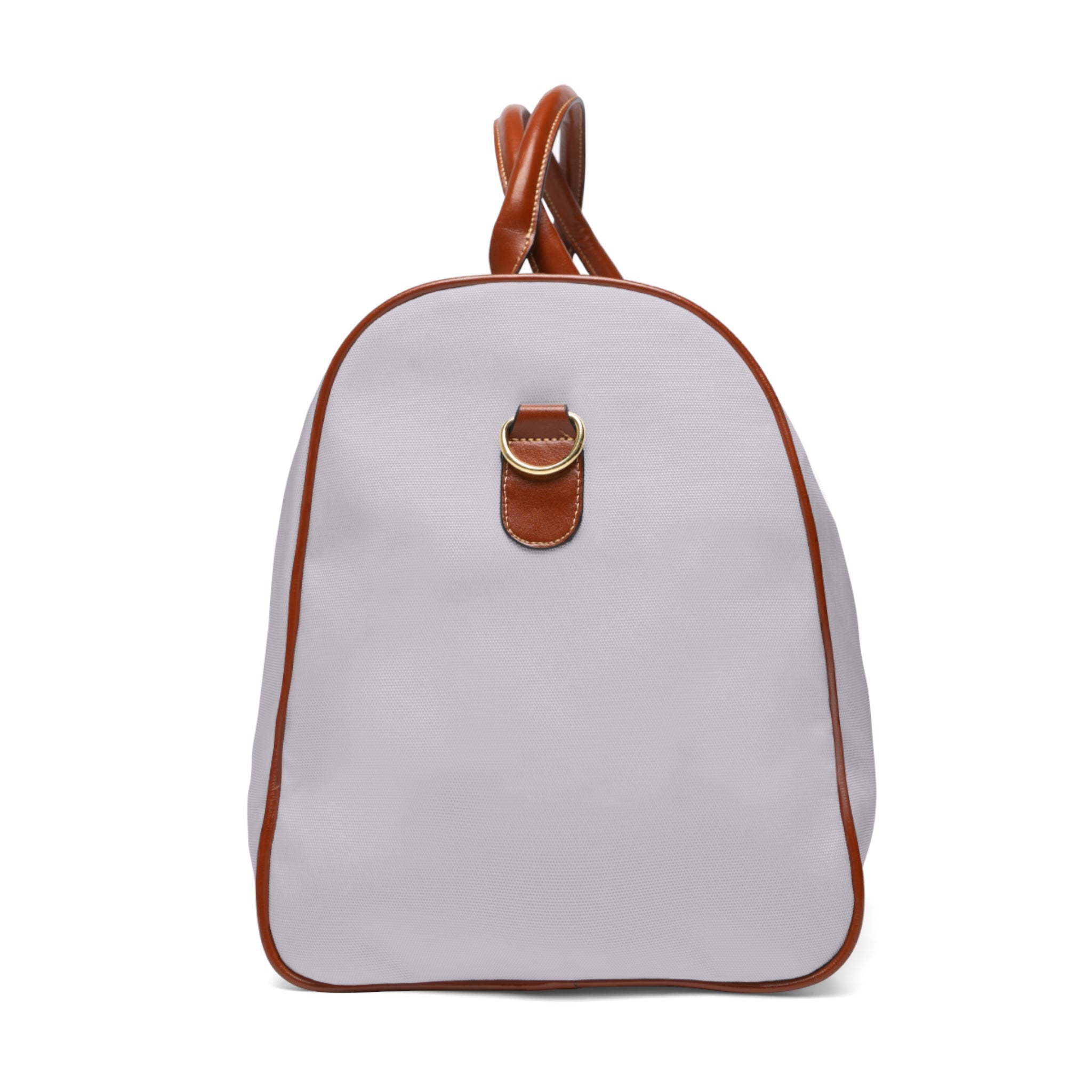 Waterproof Weekender Bag – Lightweight Travel Duffle with Leather Trim