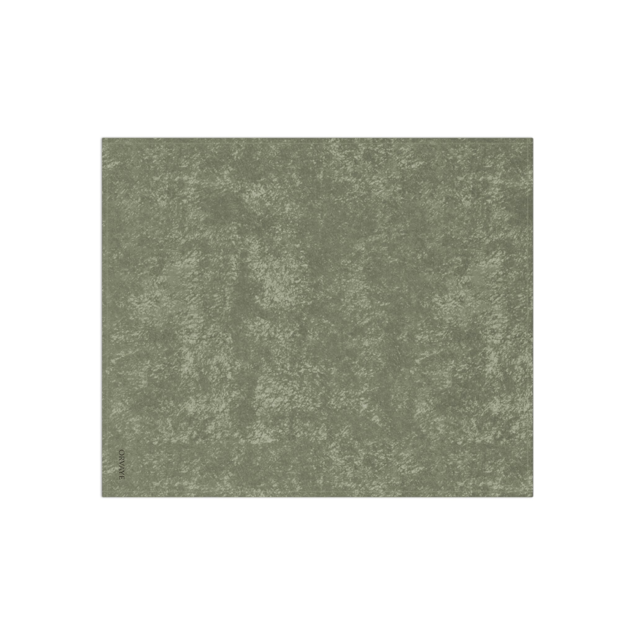 Crushed Velvet Throw Blanket — Luxe Olive Velvet Cozy Blanket