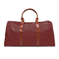 Waterproof Travel Duffel Bag — Durable Waterproof Weekender with Leather Handles