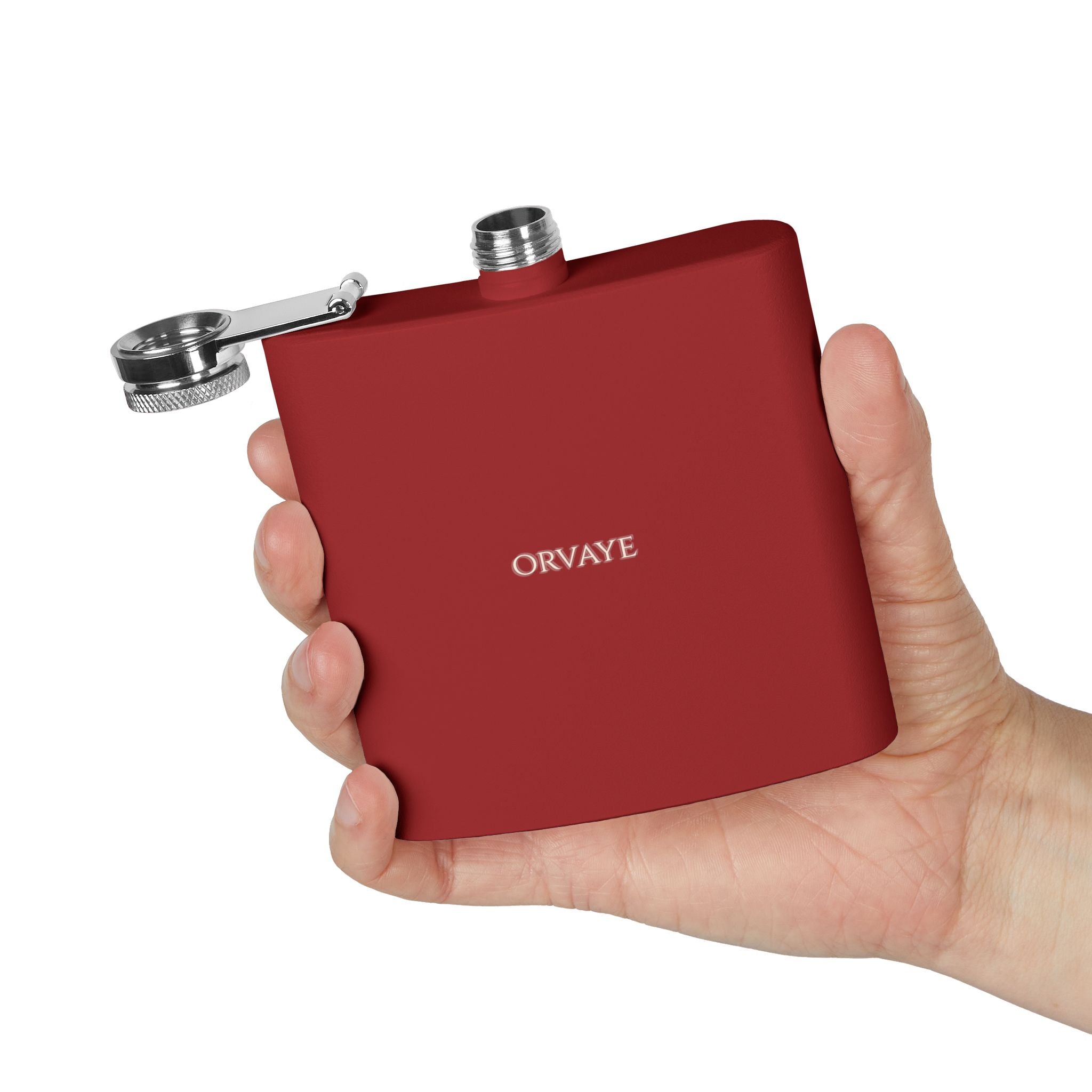 6oz Stainless Steel Hip Flask – Slim Pocket Flask for Travel, Weddings & Groomsmen Gifts
