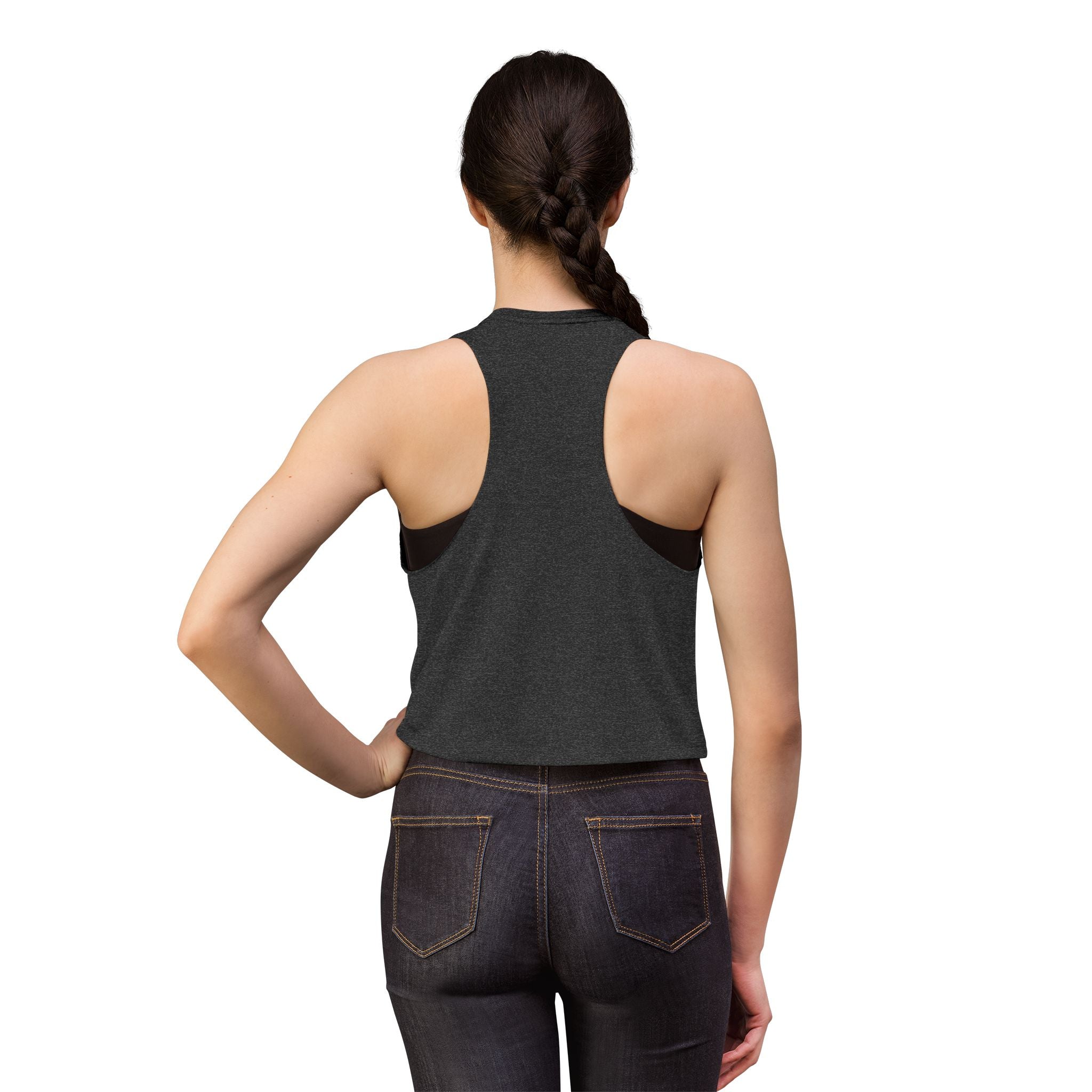Oh Yay! Women's Cropped Tank Top — Minimalist Casual Summer Crop