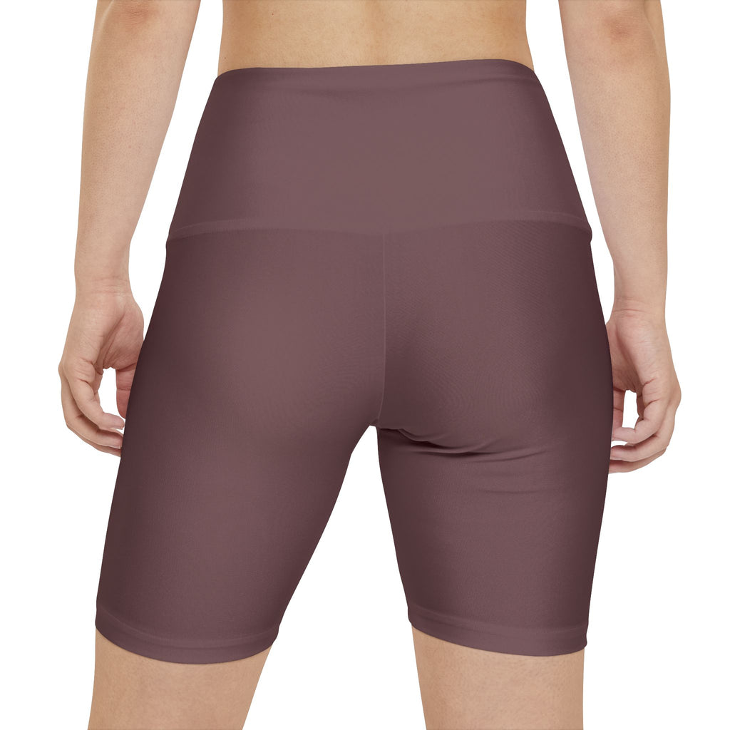 Women's Workout Shorts — High-Waist Performance Biker Shorts