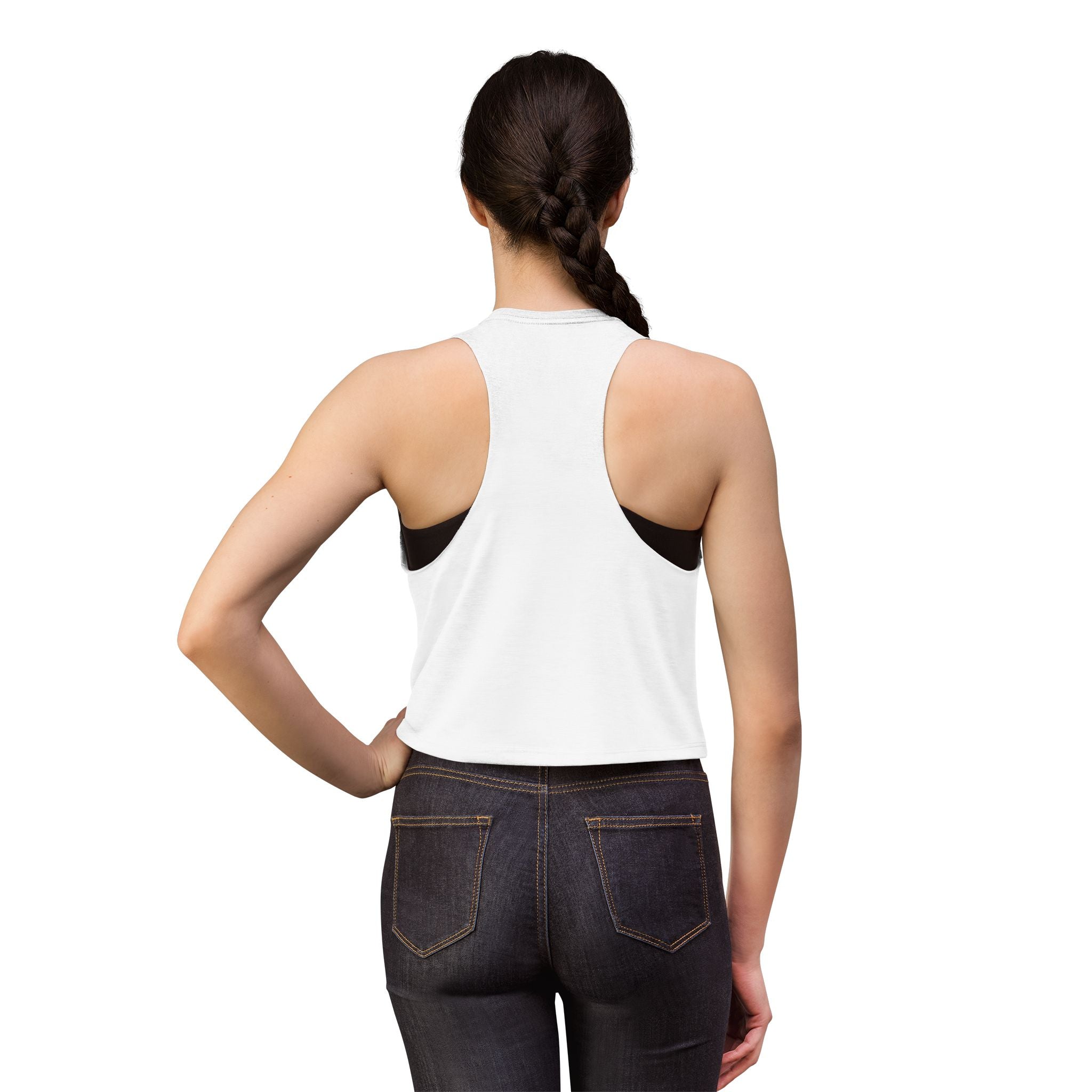 Oh Yay! Women's Cropped Tank Top — Minimalist Casual Summer Crop
